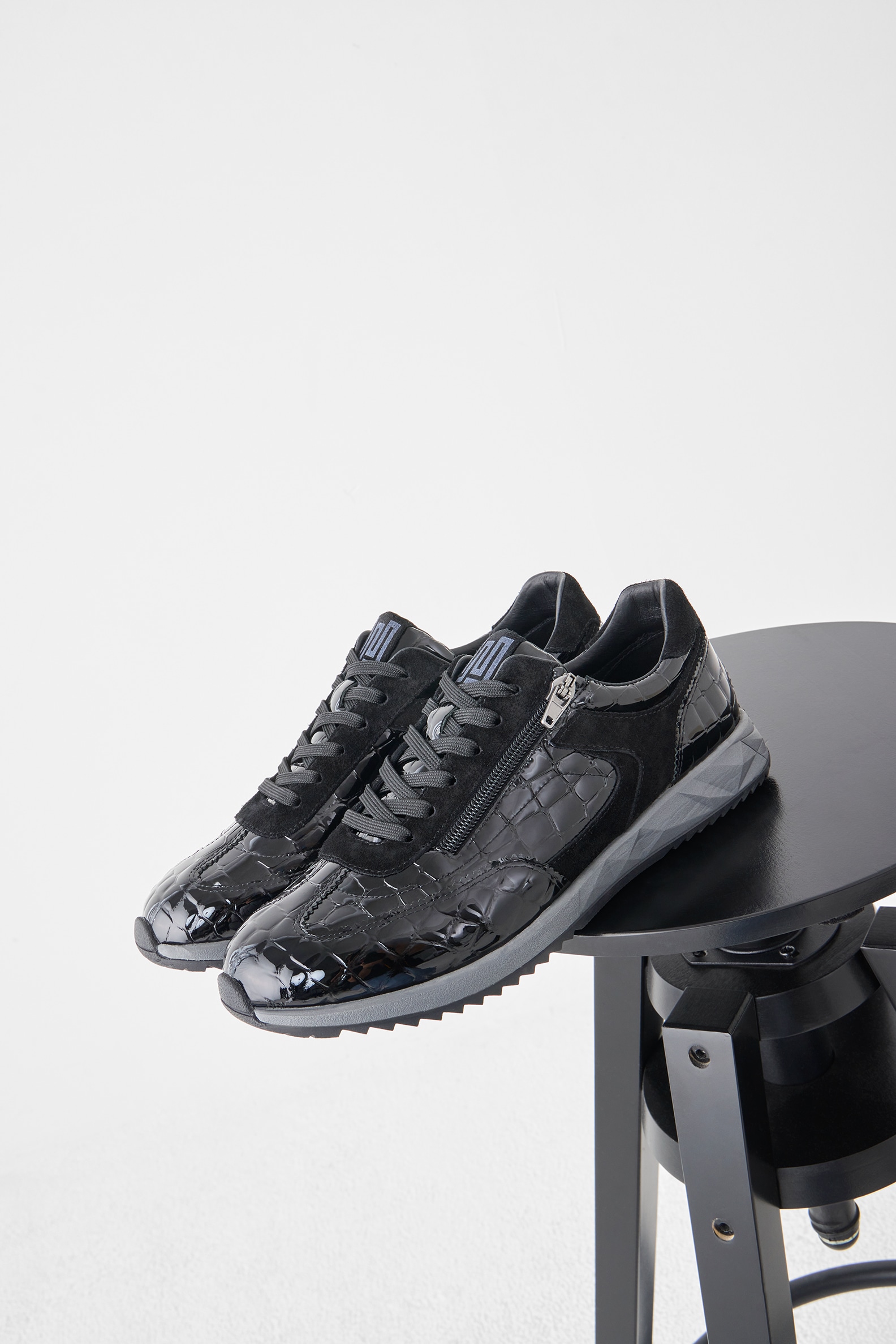 Waldläufer Schnürschuh »H-Janett«  Sneaker in Kroko-Optik, Bequemschuh in H-Weite