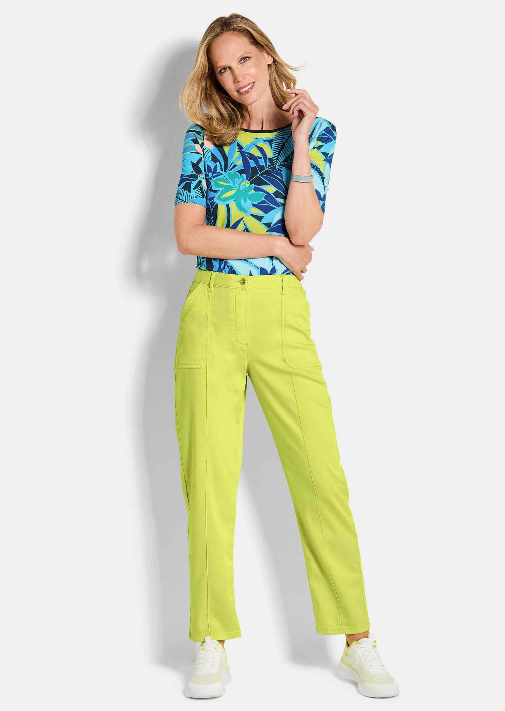 GOLDNER Stoffhose "Kurzgröße Hose SARA mit Cargo-Taschen" günstig online kaufen