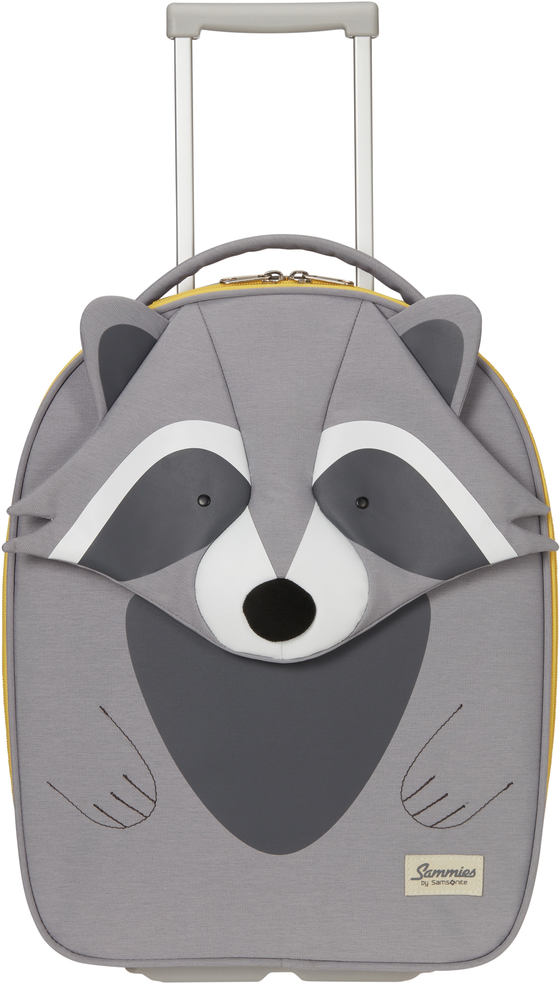 Sammies by Samsonite Kinderkoffer "Happy Sammies, Raccoon Remy", 2 St. Rollen, Kinderreisekoffer Handgepäck Reisekoffer 