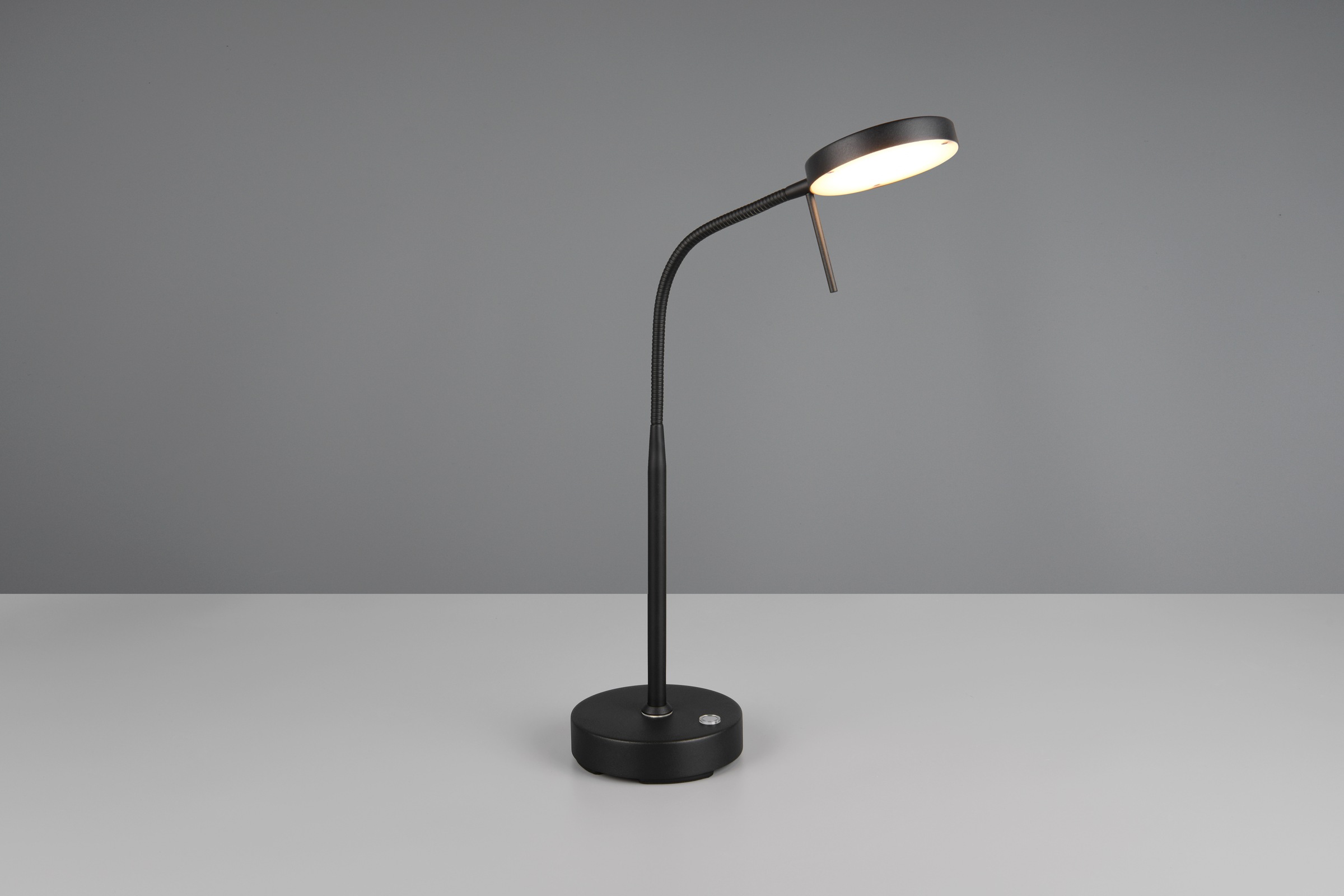 REALITY Leuchten LED Schreibtischlampe »MORENO, Akku LED Tischleuchte warmweiß bis kaltweiß 2700-4000-6000K« LED-Board 1 Stk. Farbwechsler | warmweiß - kaltweiß dimmbar, Lesearm schwenkbar, induktive Ladestation per USB-C aufladbar