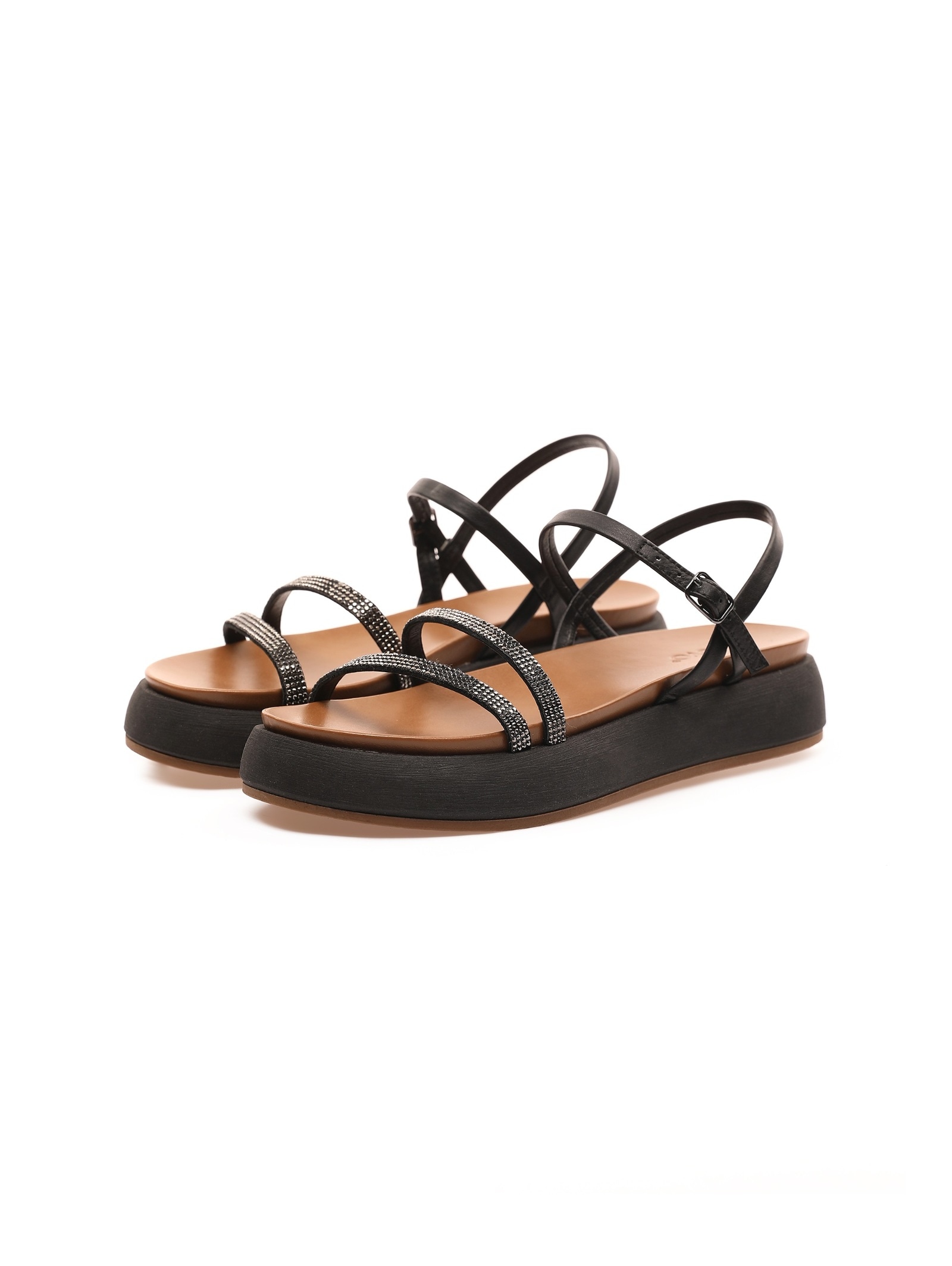 INUOVO Plateausandaletten »INUOVO Sandalen Leder«