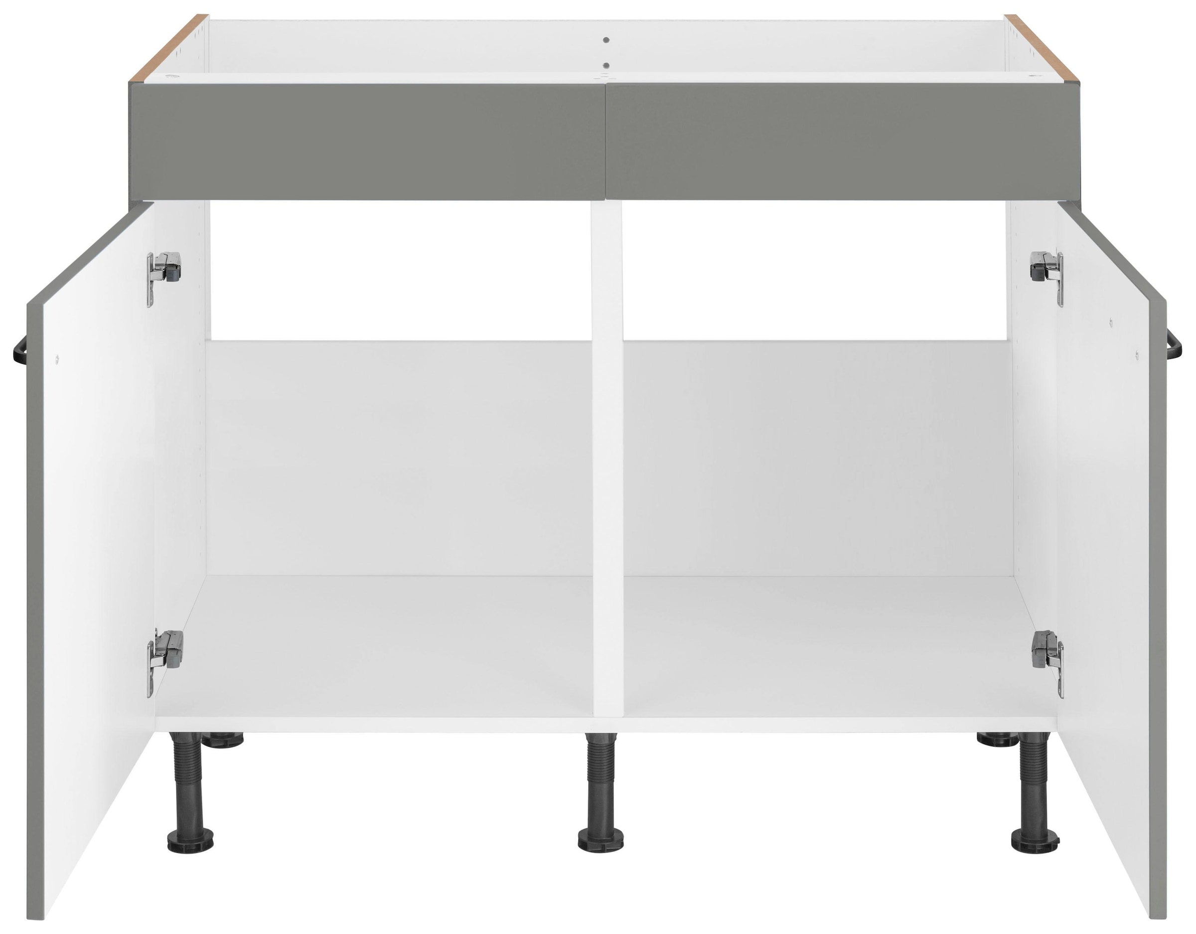 OPTIFIT Spülenschrank »Elga«, mit Soft-Close-Funktion, höhenverstellbaren Füßen, Breite 100 cm