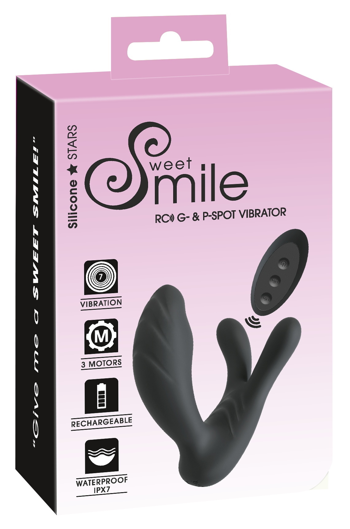 Sweet Smile Vibrator »Vibrator RC G-&P-Spot Vibrator«