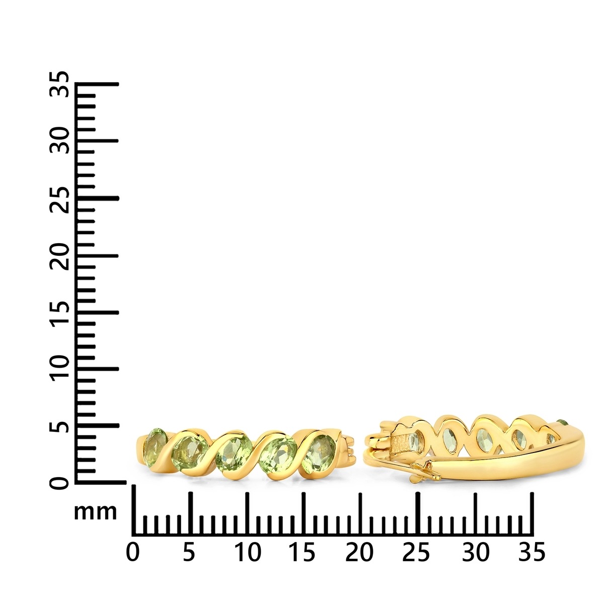 Rafaela Donata Paar Creolen »Set: K46« aus Sterling Silber