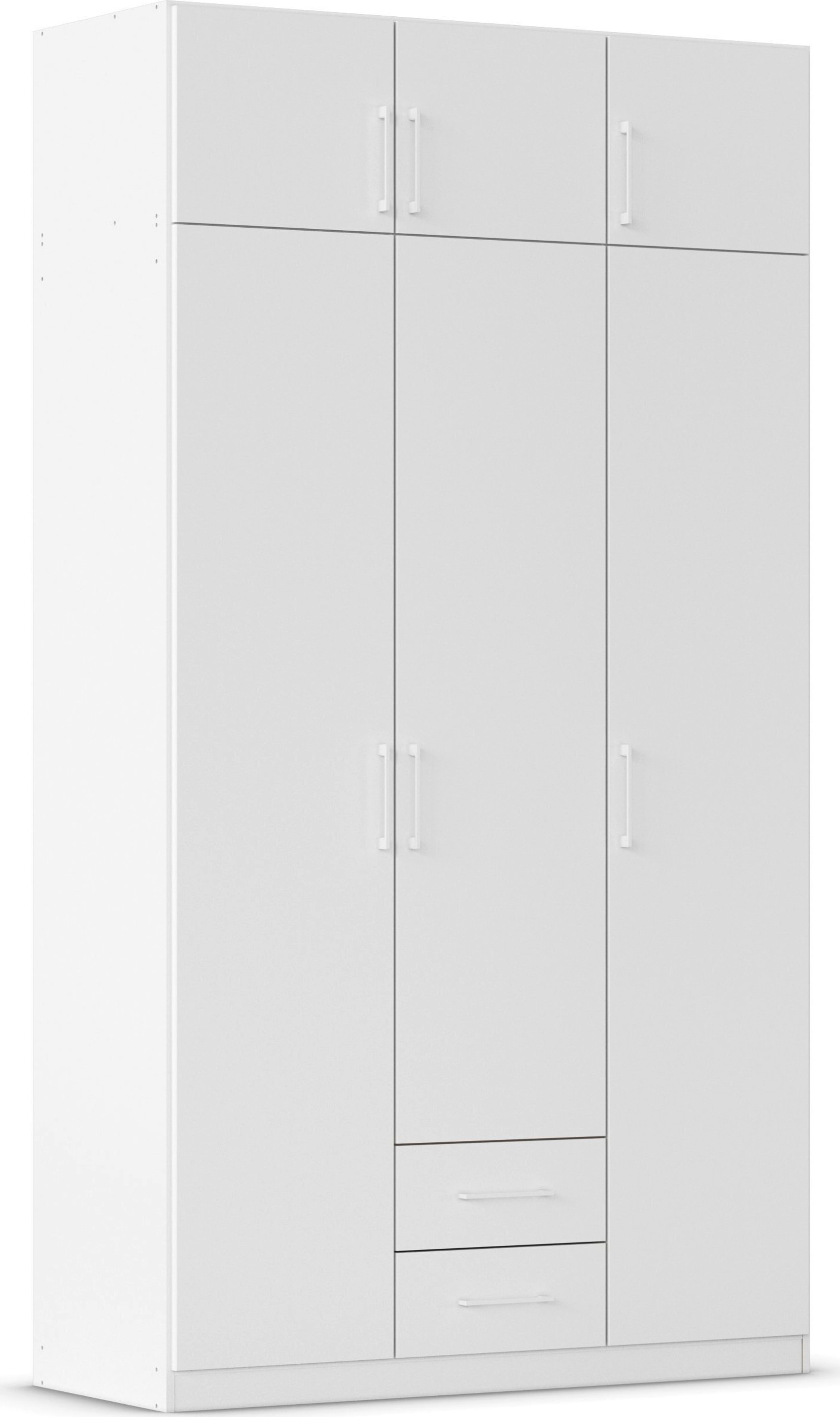 rauch "Schrank Garderobe Wäscheschrank GAMMA in 4 Breiten 91-226 cm" 3 verschiedene Ausstattungen BASIC/CLASSIC/PREMIUM (inkl. SOFT-CLOSE), mit Schubladen und Schrankaufsatz, schlichtes Design MADE IN GERMANY