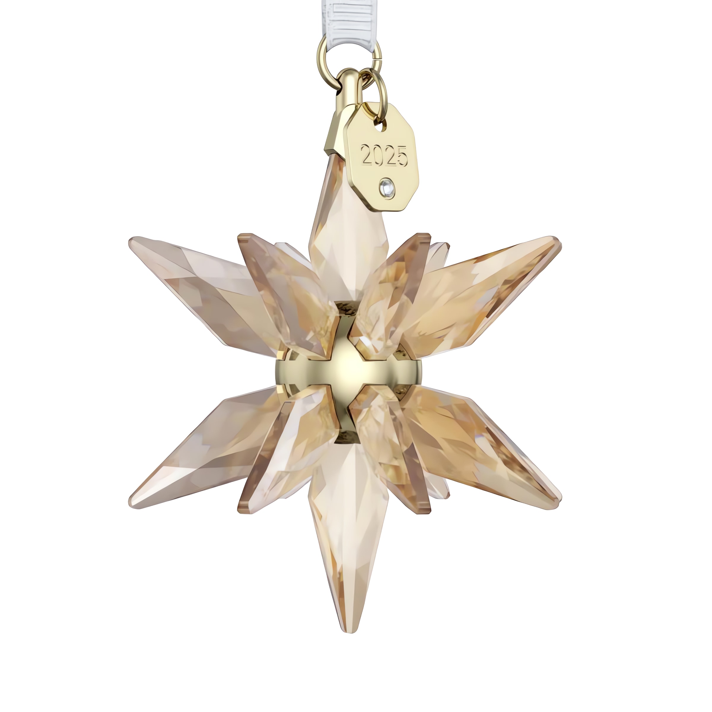Swarovski Dekohänger »Kristallfigur Sammelfigur Annual Edition Festive 3D Ornament 2025«, (1 St.), Swarovski® Kristall