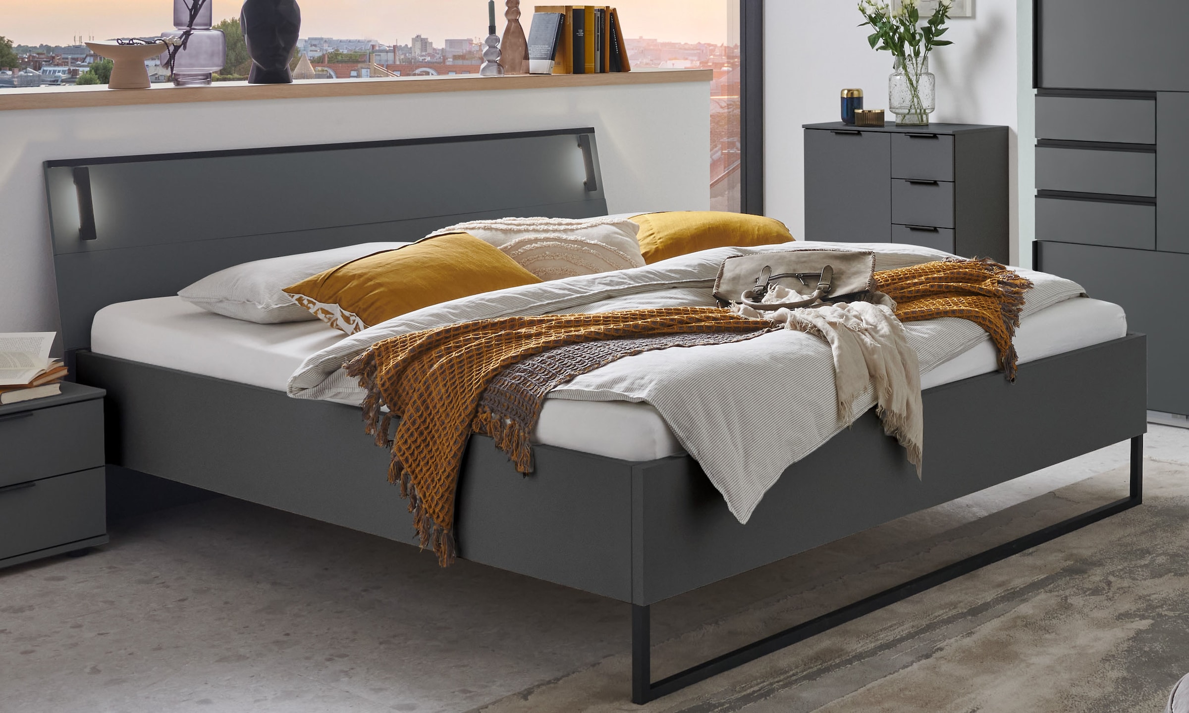Wimex Futonbett »Tilburg«, Inkl. LED Beleuchtung
