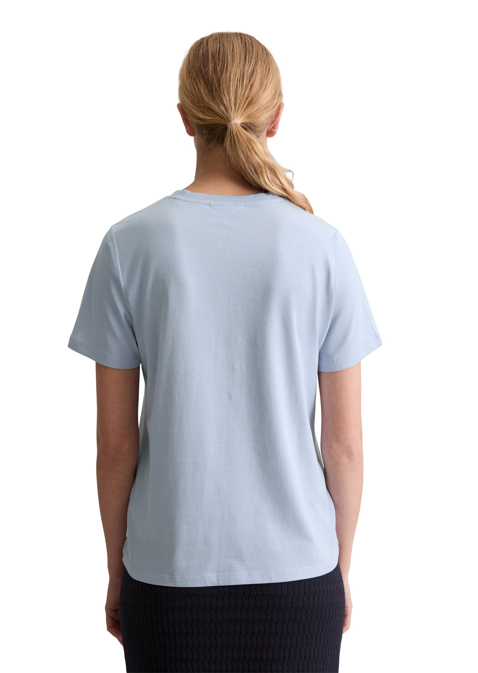 Marc O'Polo DENIM T-Shirt, Basic, kleiner Markenprint, reugular fit