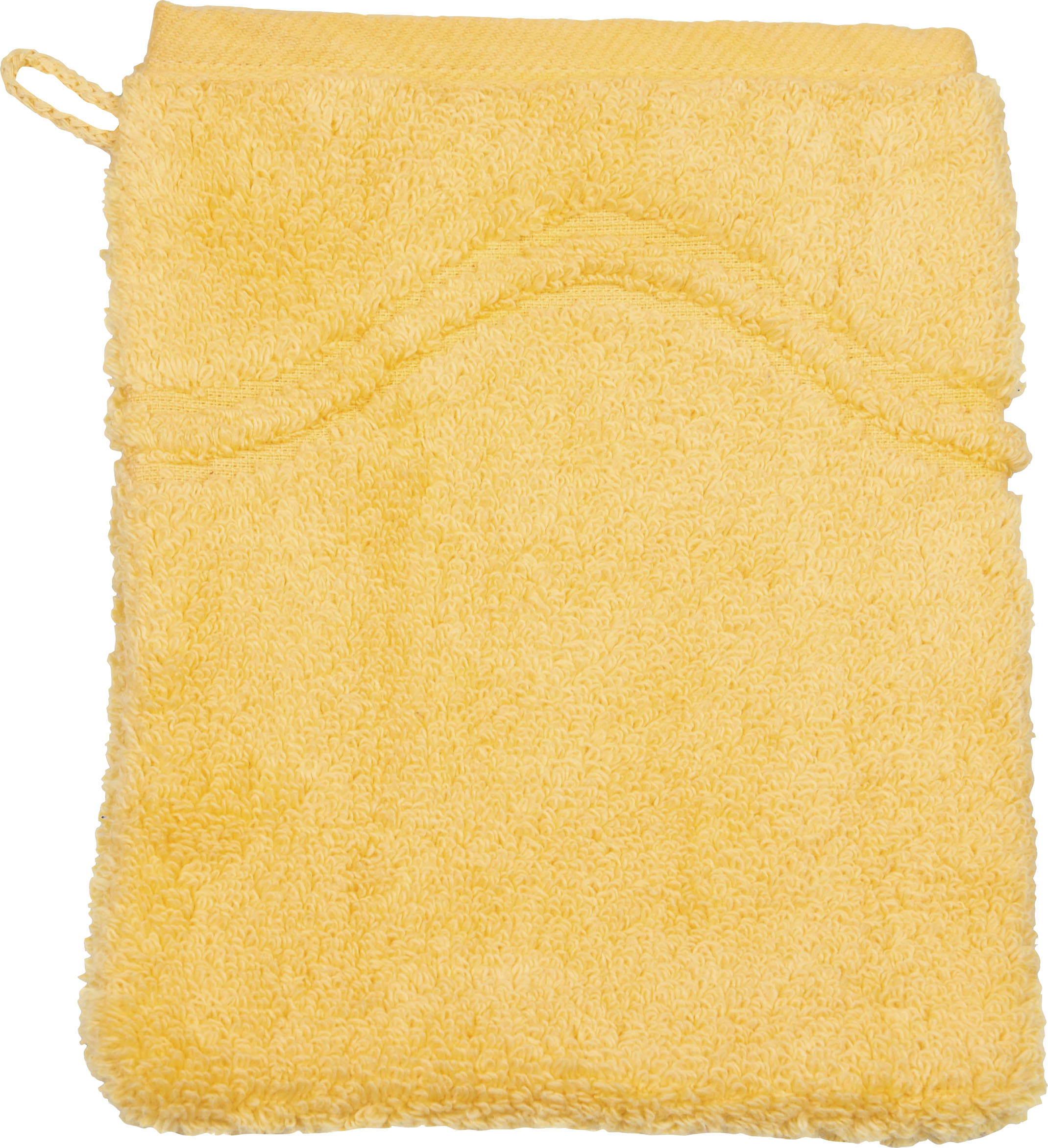 Thumbnail - ROSS Waschhandschuh "Cashmere feeling" mit Wellen-Bordüre