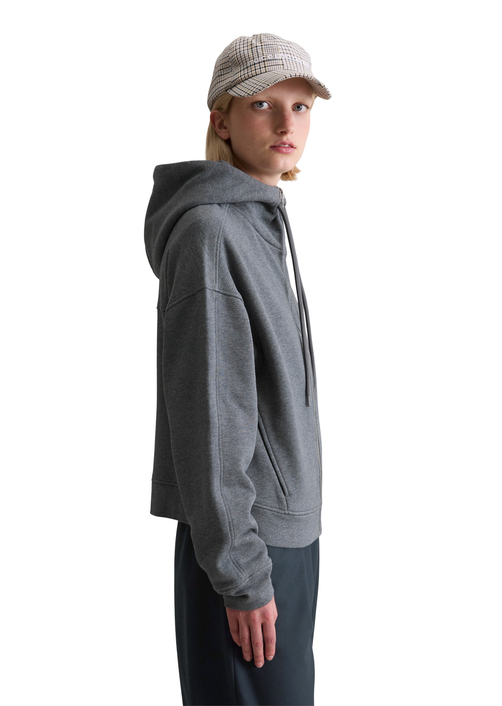 Marc OPolo DENIM Sweatjacke "mit kuschelig gerauter Innenseite" günstig online kaufen