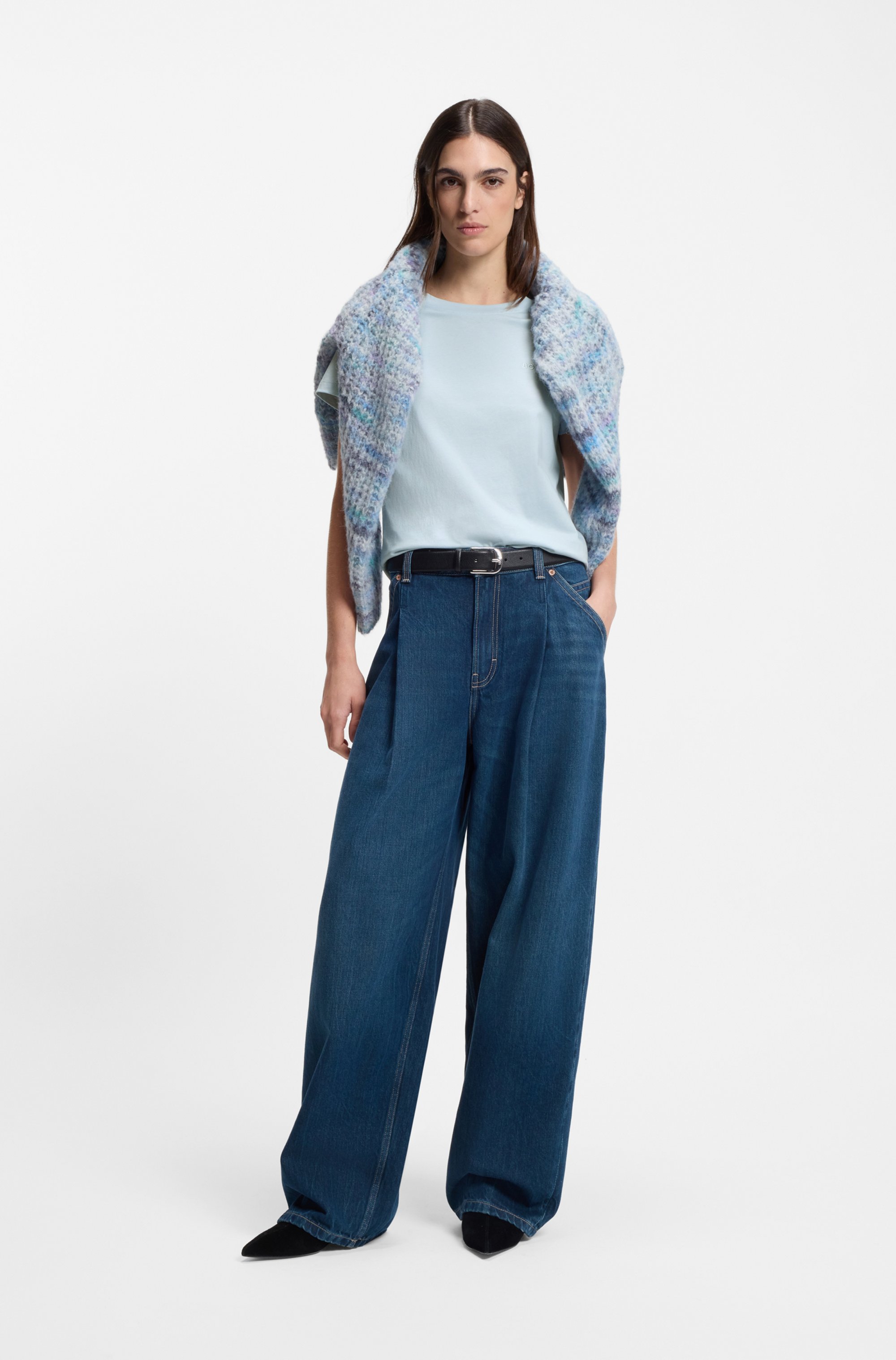 Thumbnail - BOSS ORANGE T-Shirt "Esogo Premium Damenmode" mit Logo