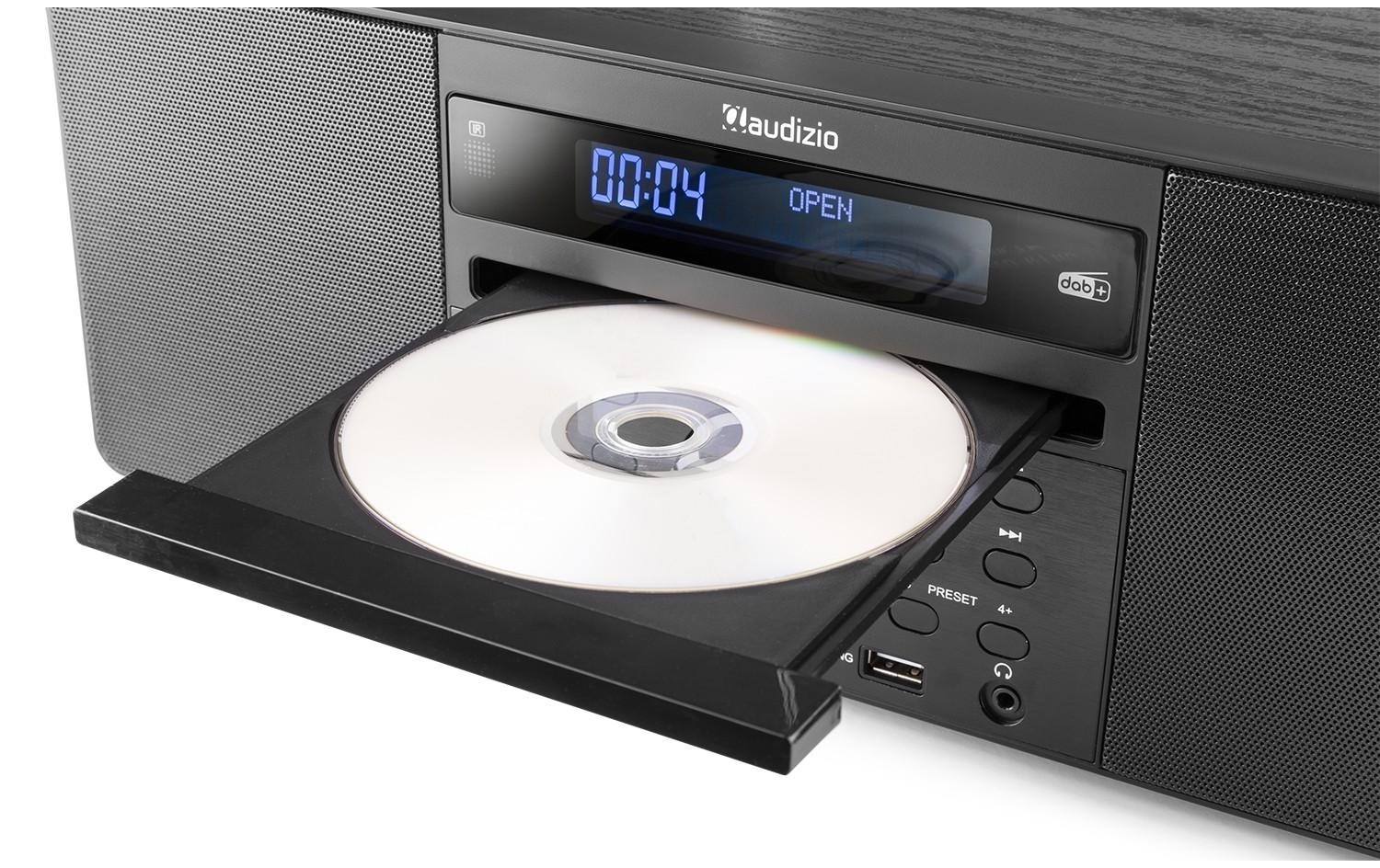 AUDIZIO CD-Radiorecorder »Prato« ( Digitalradio (DAB+) | FM-Tuner 60 W)