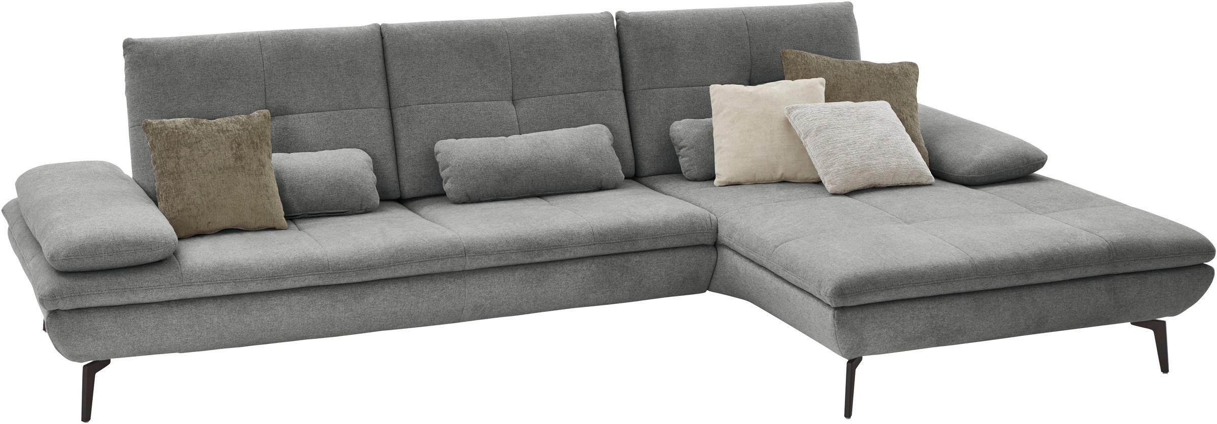 Die PlanBar Ecksofa »MP-IN23002 L-Form«, (2 St.), wahlweise mit Armteil- und Sitztiefenverstellung