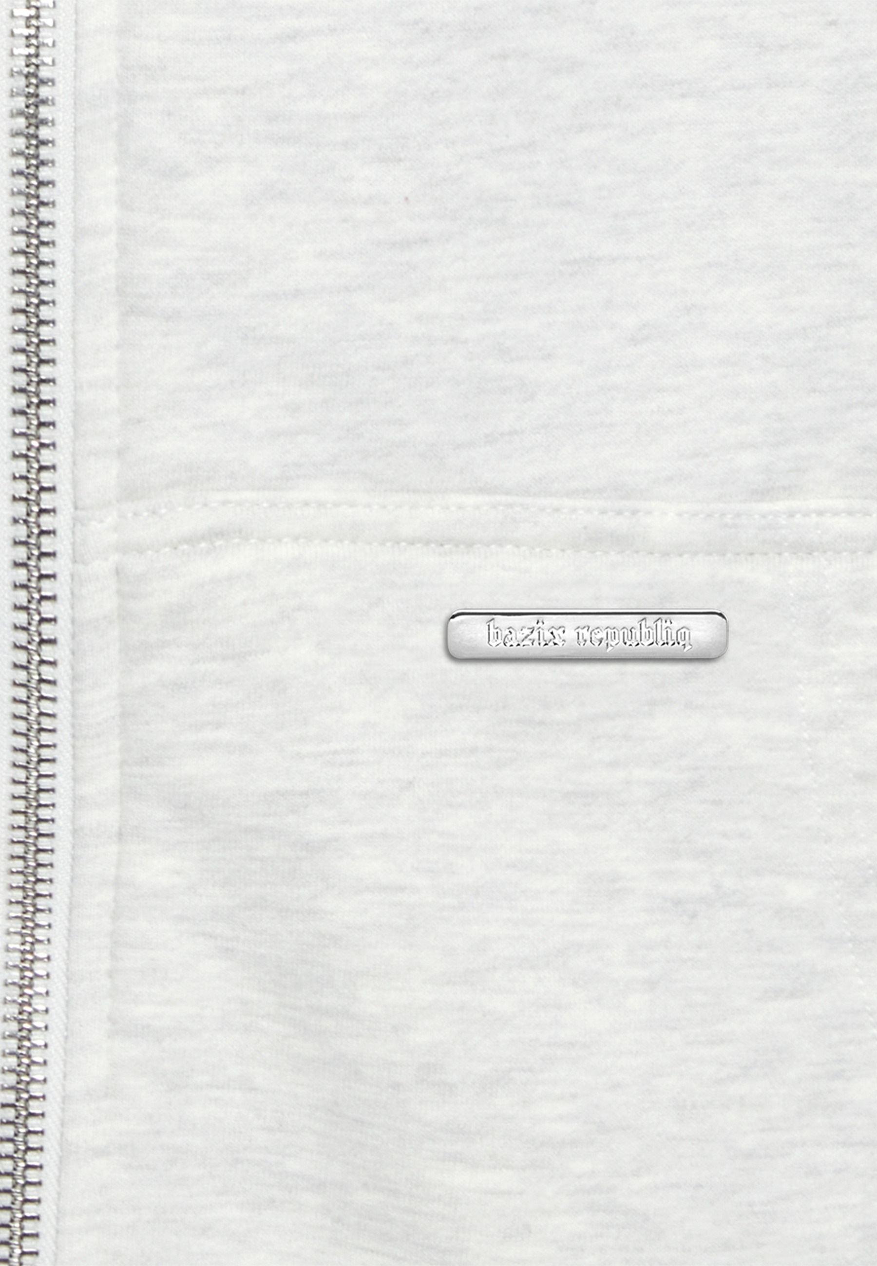 Dropsize Kapuzenpullover »Dropsize Herren Bazix Republiq Super Heavy Rib Zipper« 1