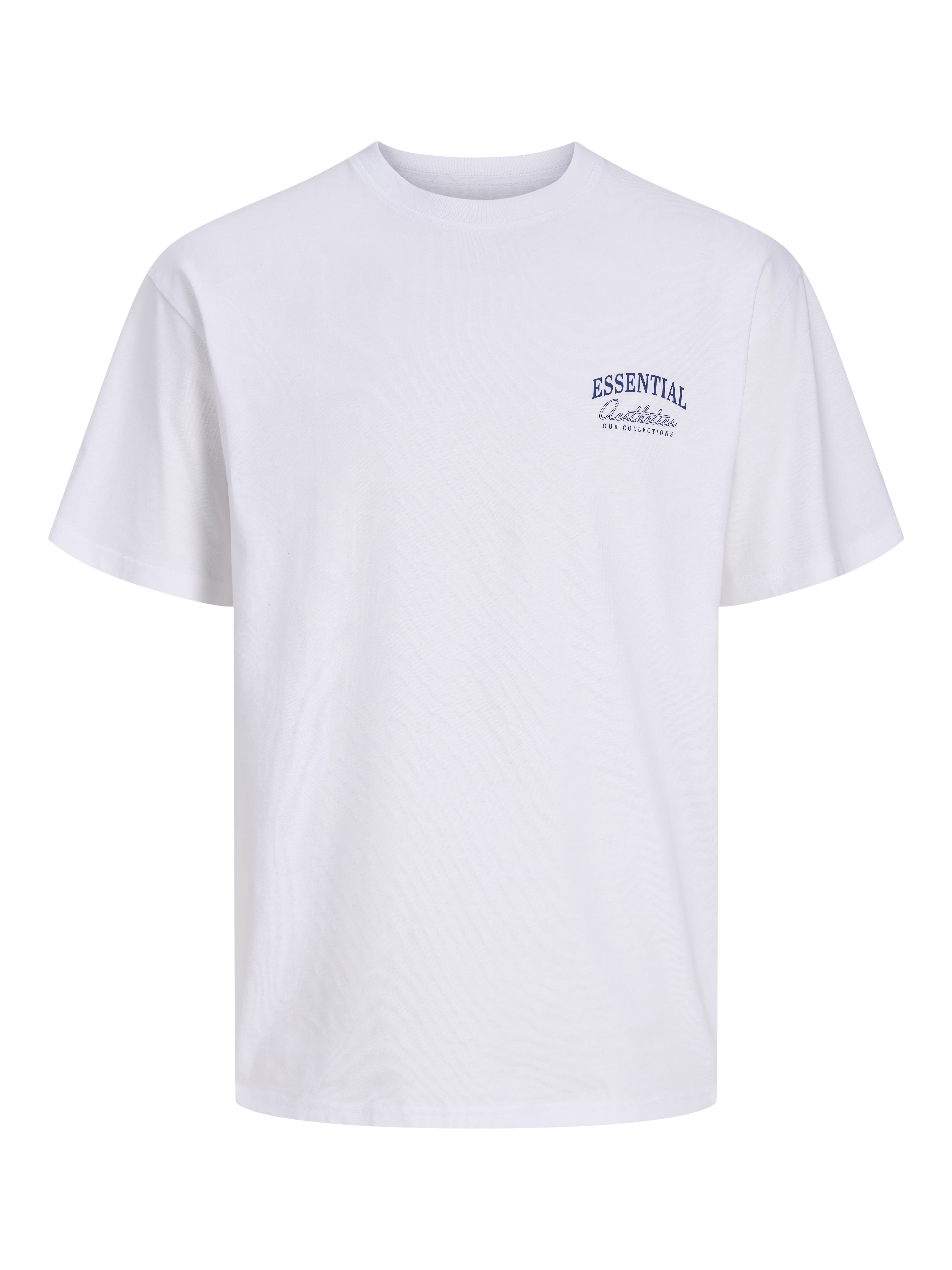 Jack & Jones Rundhalsshirt "JJEORGANIC RELAXED STUDIO TEE SS O-NECK" Baumwolle, relaxed fit