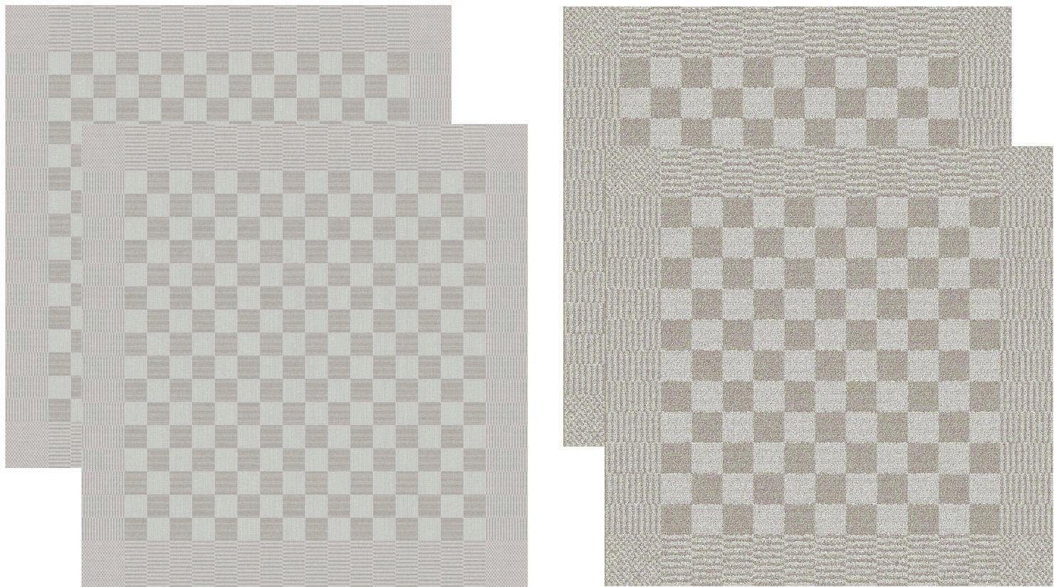 DDDDD Geschirrtuch "Barbeque" Combiset: 2 Küchentücher & 2 Geschirrtücher günstig online kaufen