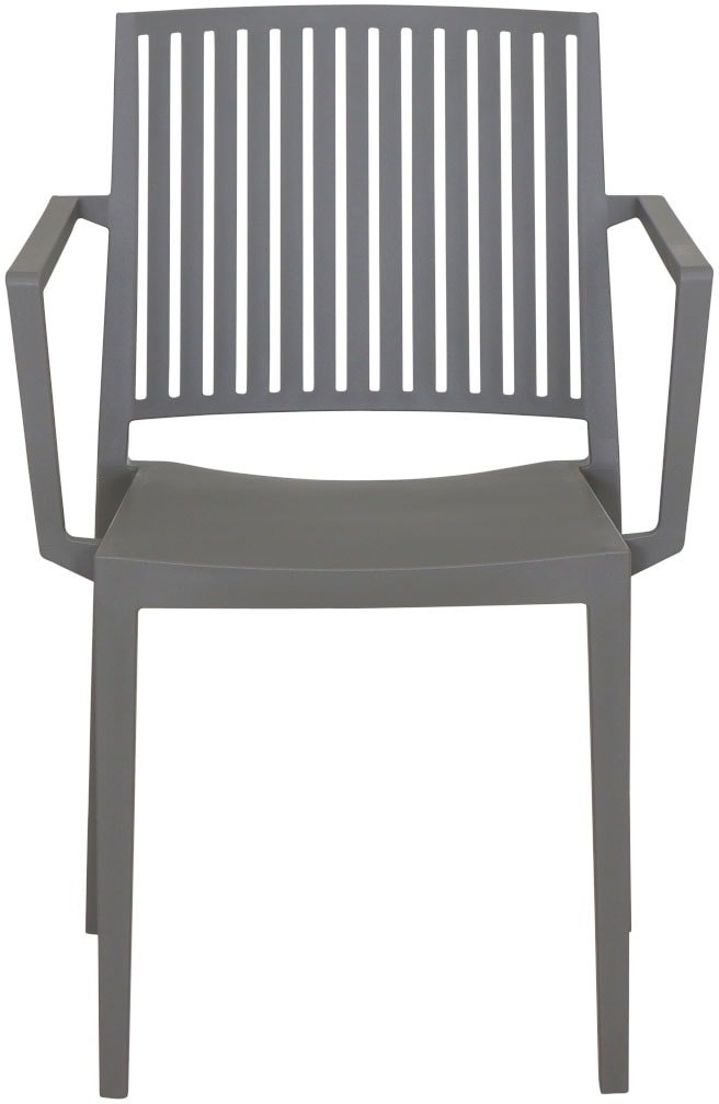 Siena Garden Gartensessel »Lane 2er Set Stapelsessel grau« Set, 2 Stk. tlg. Gestell, Polypropylen/Glasfaser