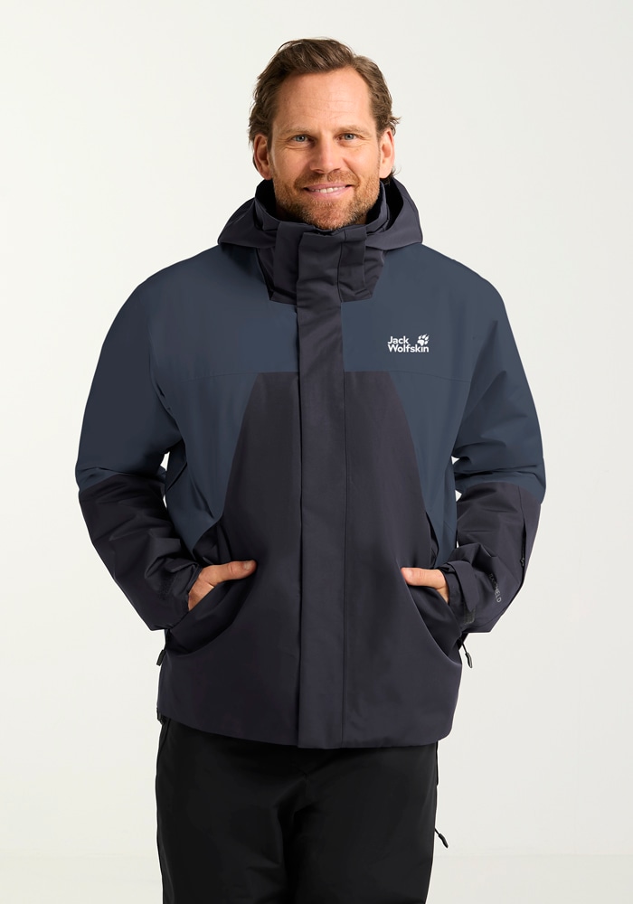 Jack Wolfskin Skijacke "FLOWLINE 2L INS JKT M", mit Kapuze günstig online kaufen