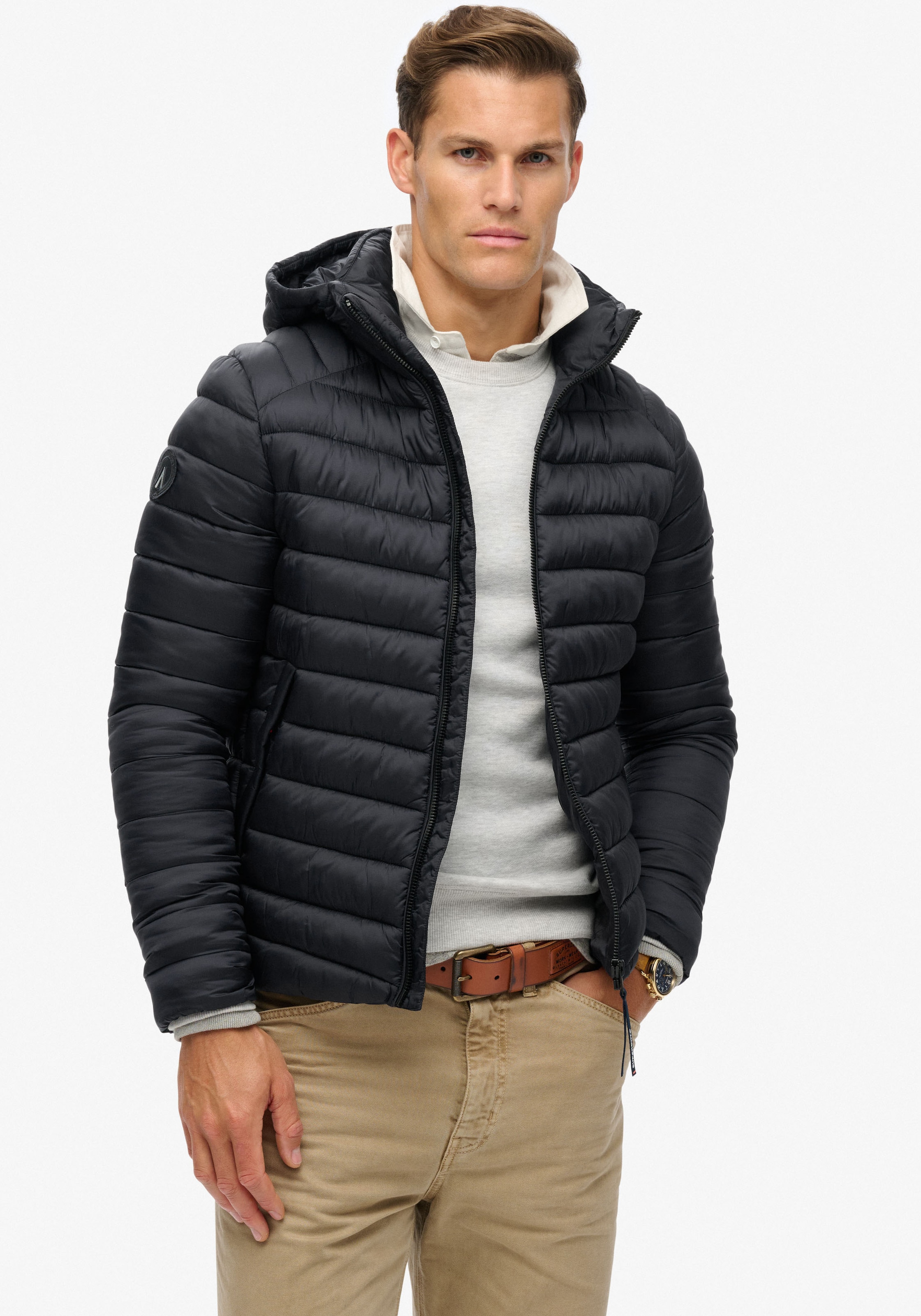 Superdry Steppjacke "HOODED FUJI SPORT PADDED JKT", mit Kapuze günstig online kaufen