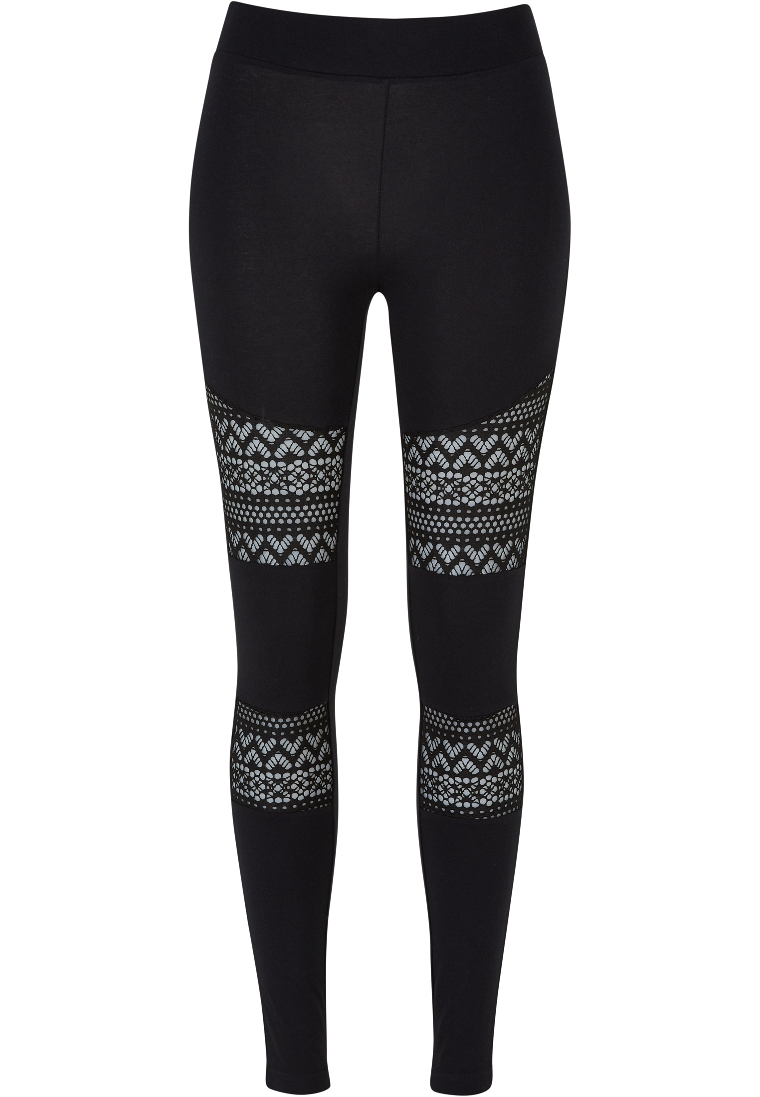 URBAN CLASSICS Leggings »Damen Ladies (1 Crochet tlg.) Lace kaufen | Leggings«, Inset BAUR online