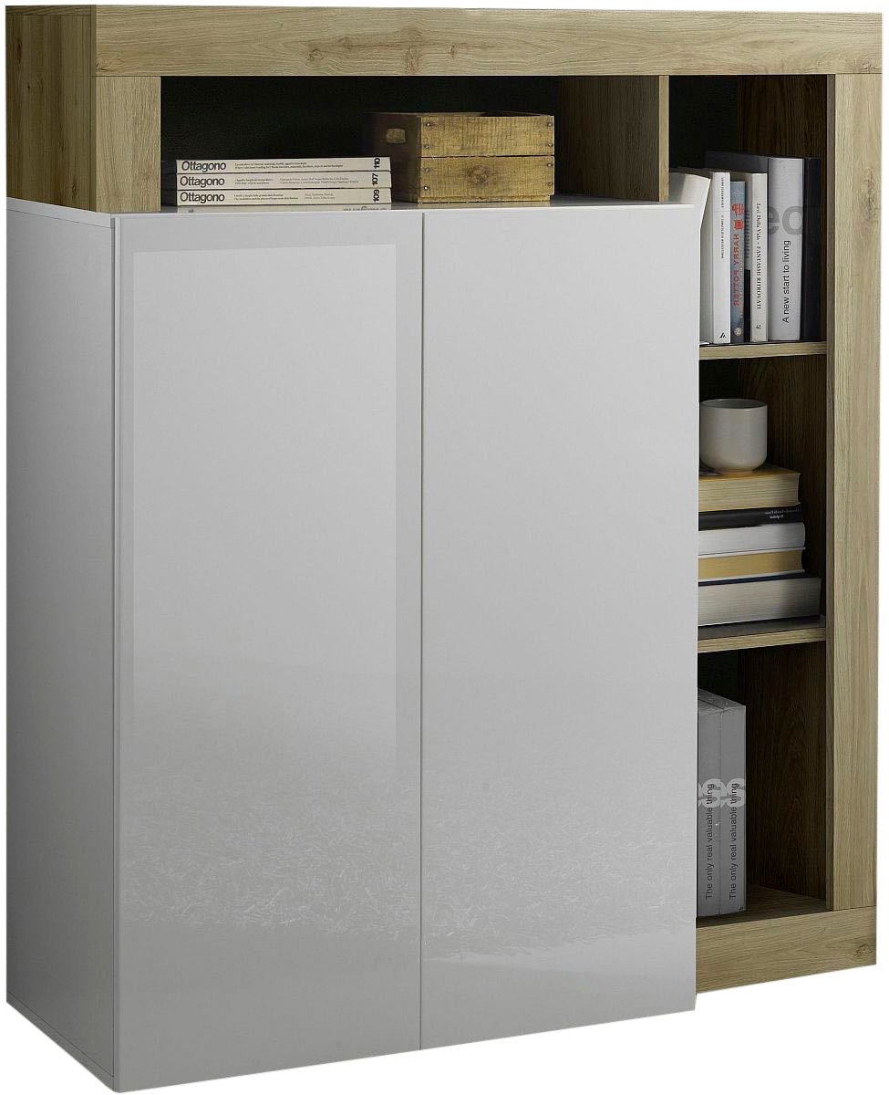Home affaire Mehrzweckschrank "Hamburg, Breite 108 cm" Höhe 126 cm