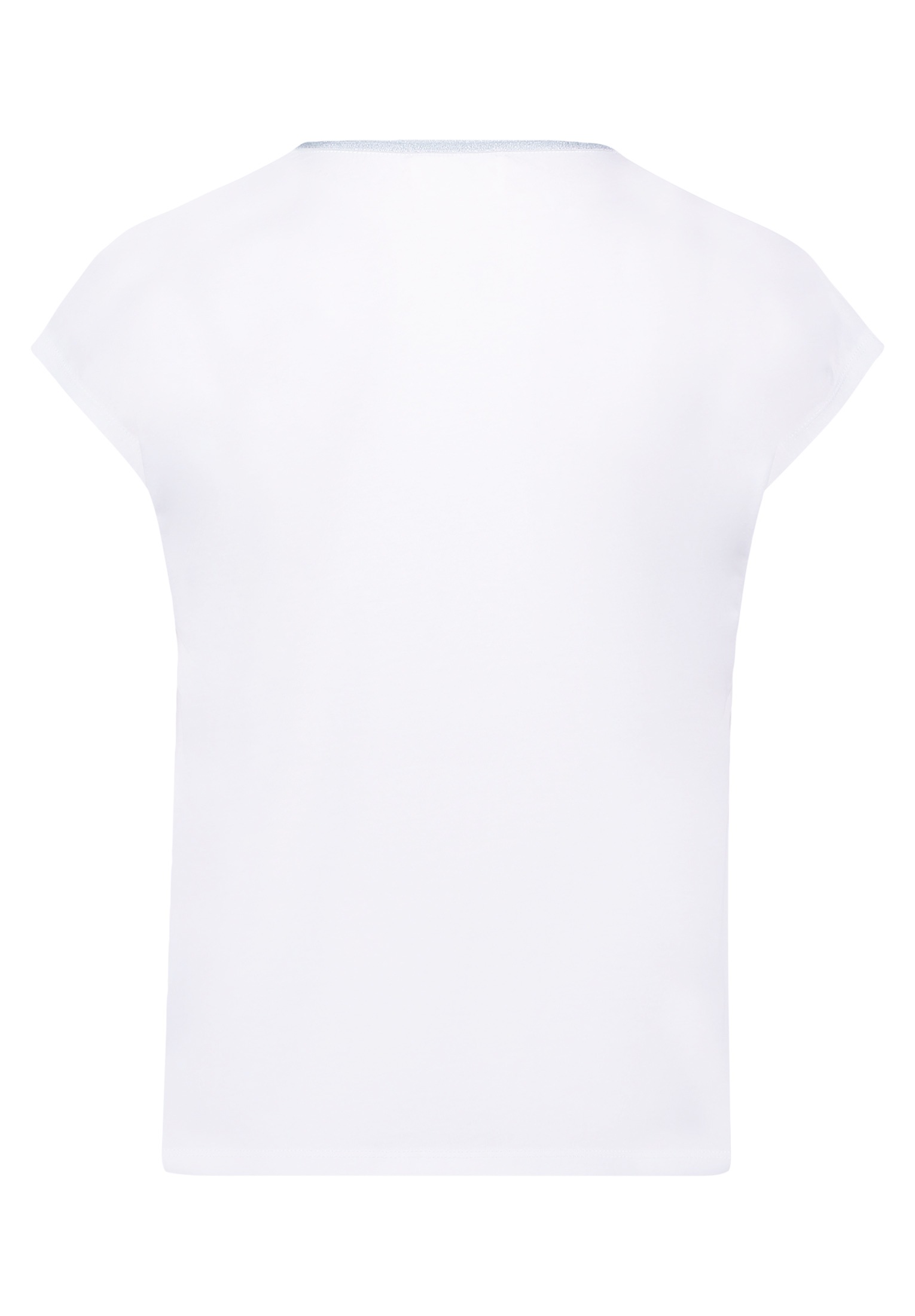 Cartoon Kurzarmshirt »Cartoon Rundhals-Shirt mit Placement«, (1 tlg.), Aufgesteppte Bänder