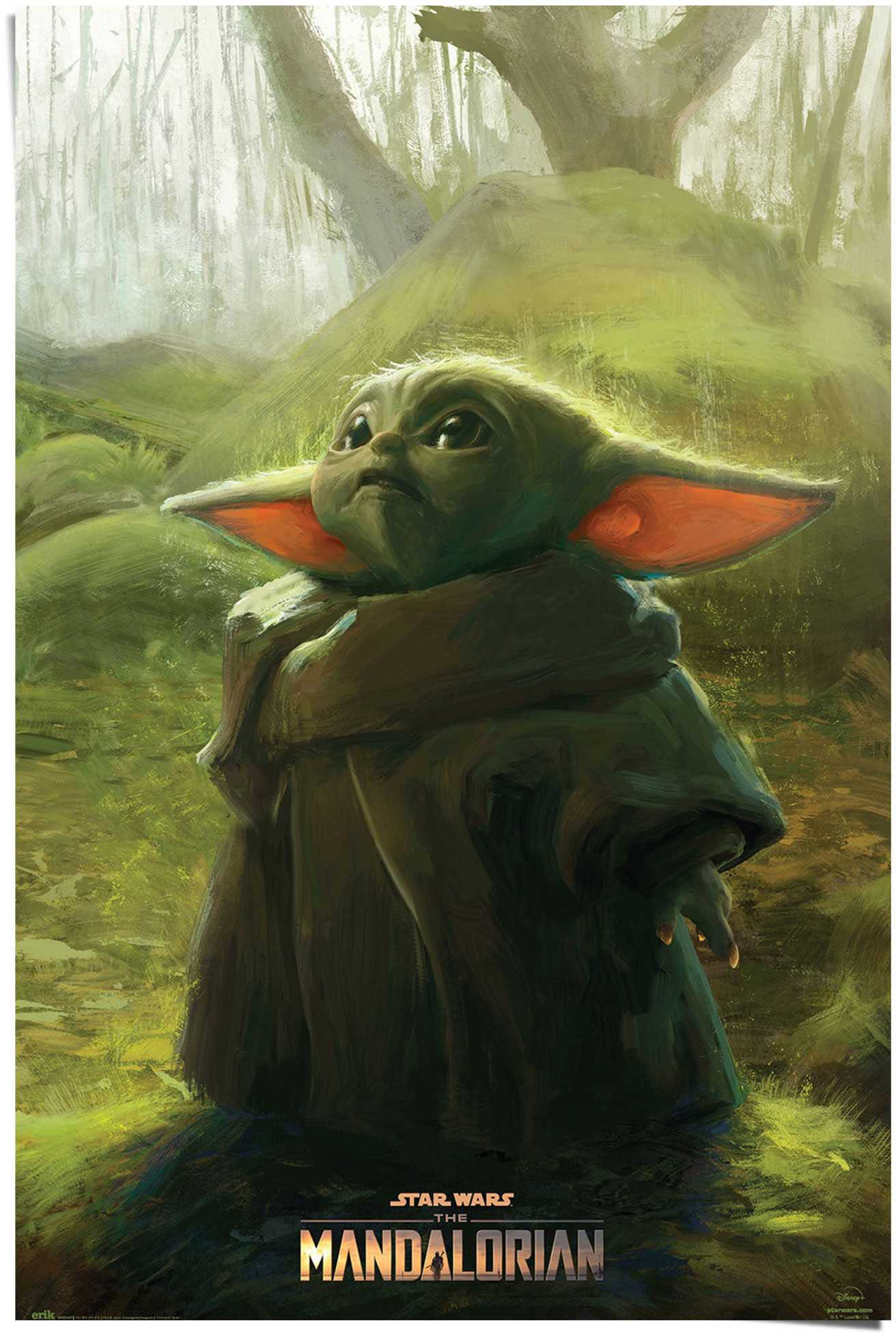 Reinders! Poster »Baby Yoda Grogu«