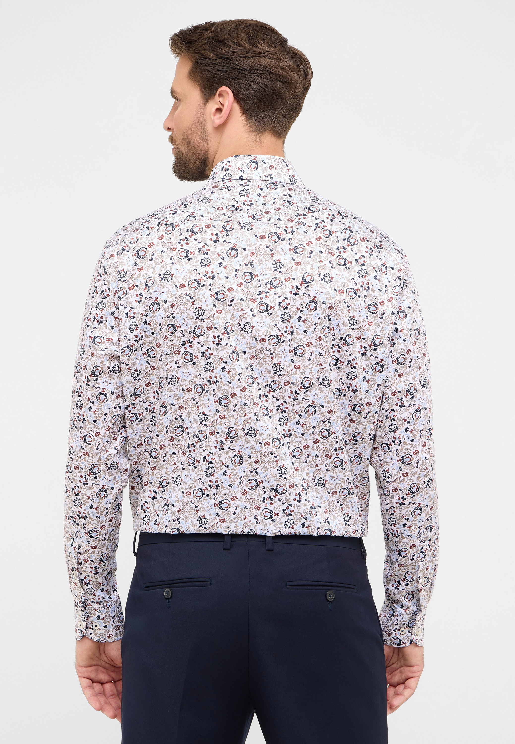Eterna Langarmhemd »COMFORT FIT«, NON IRON (bügelfrei)