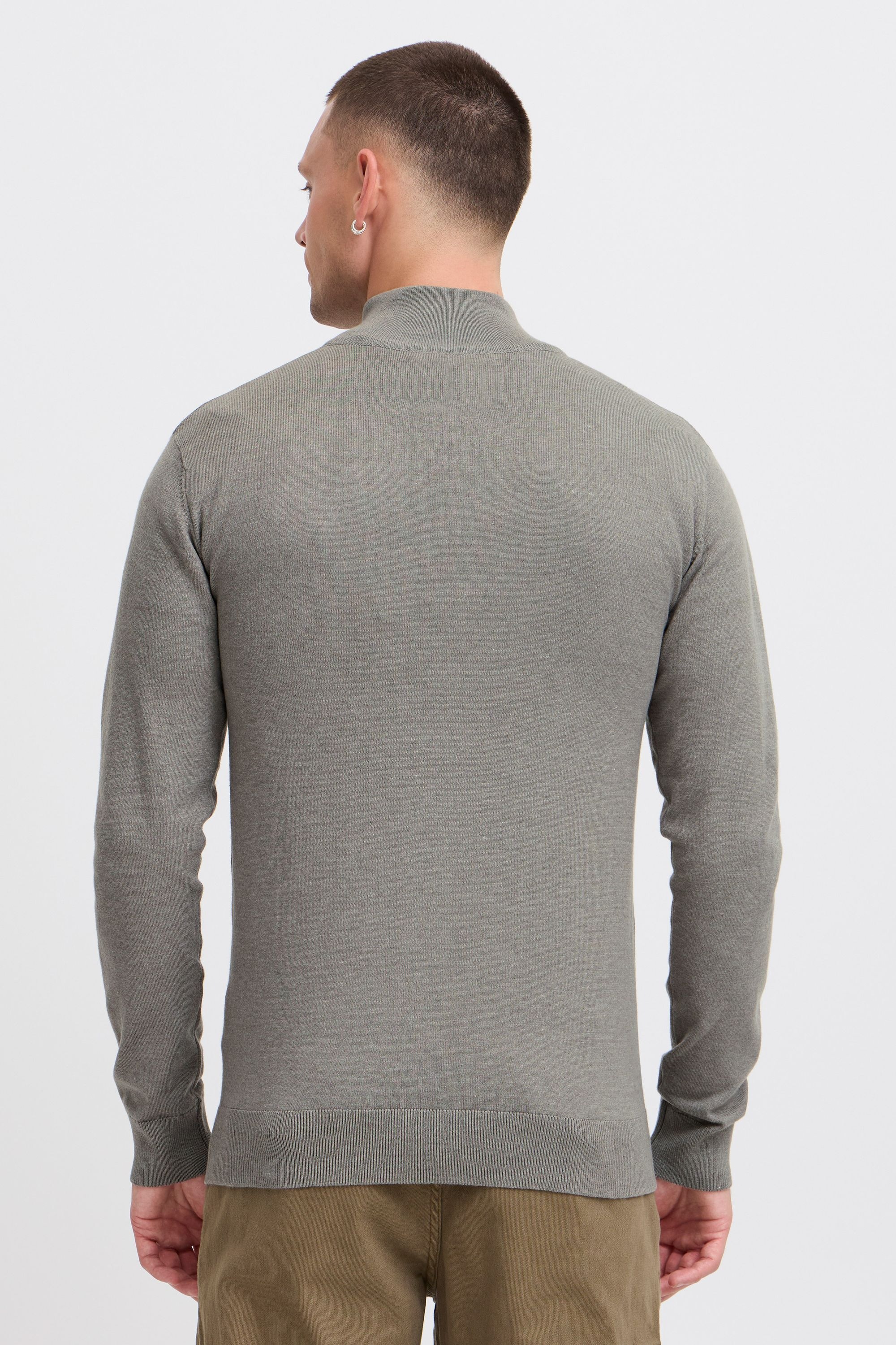 INDICODE IDErno Men's Pullover Grey Mix 3XL 3