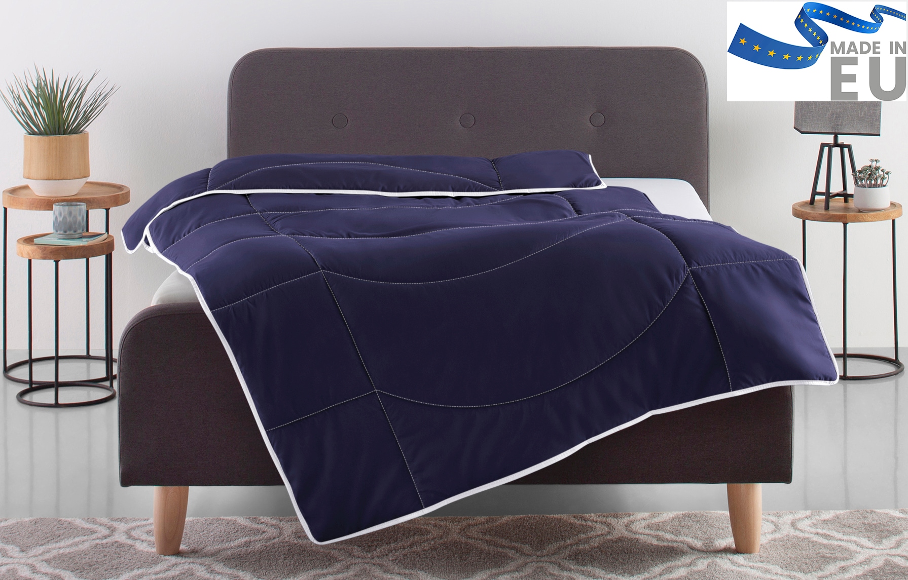 OTTO home Microfaserbettdecke "Microlux, Bettdecke 135x200 cm, und Übergröß günstig online kaufen