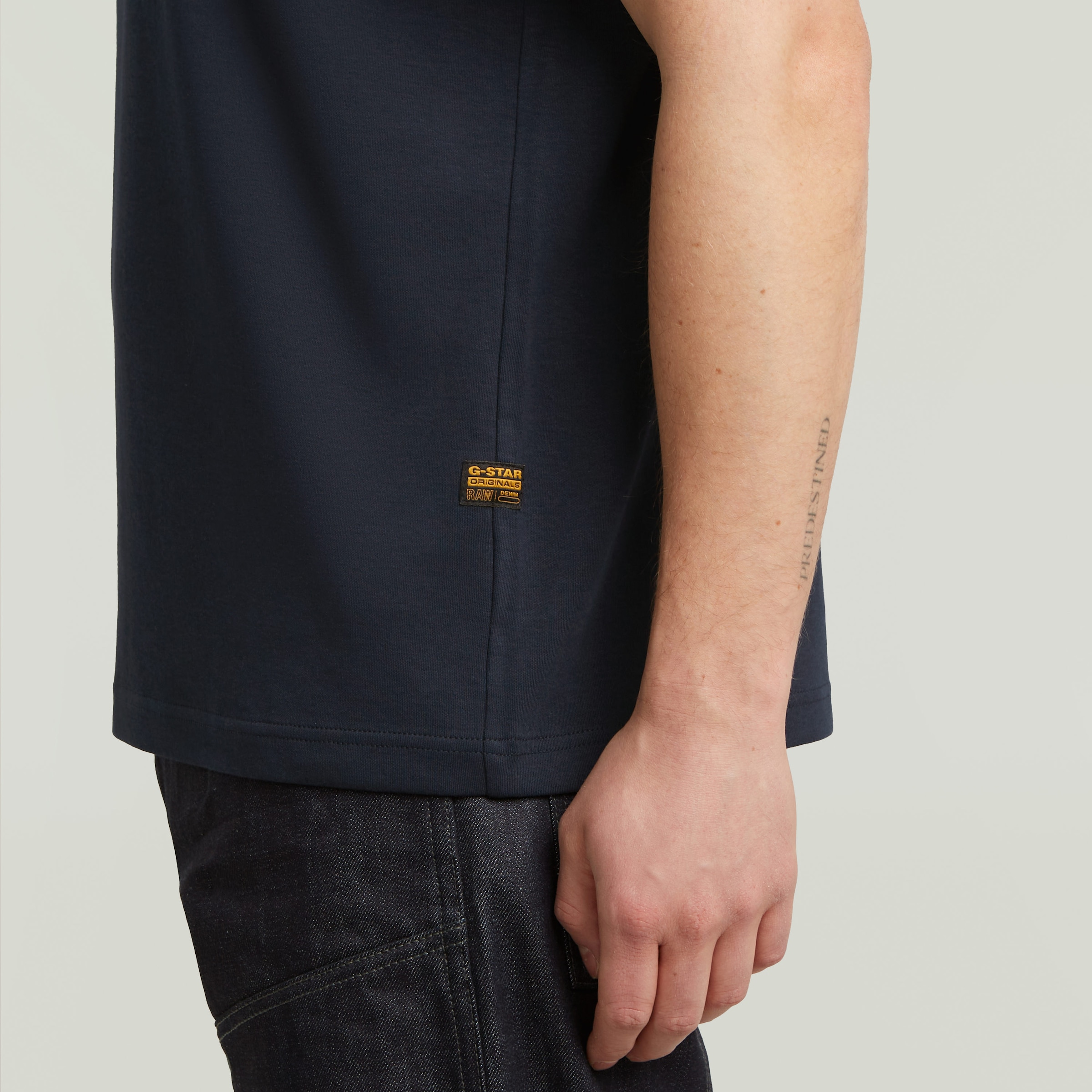 G-STAR T-Shirt »Chest Logo«, Rundhals, Regular Fit