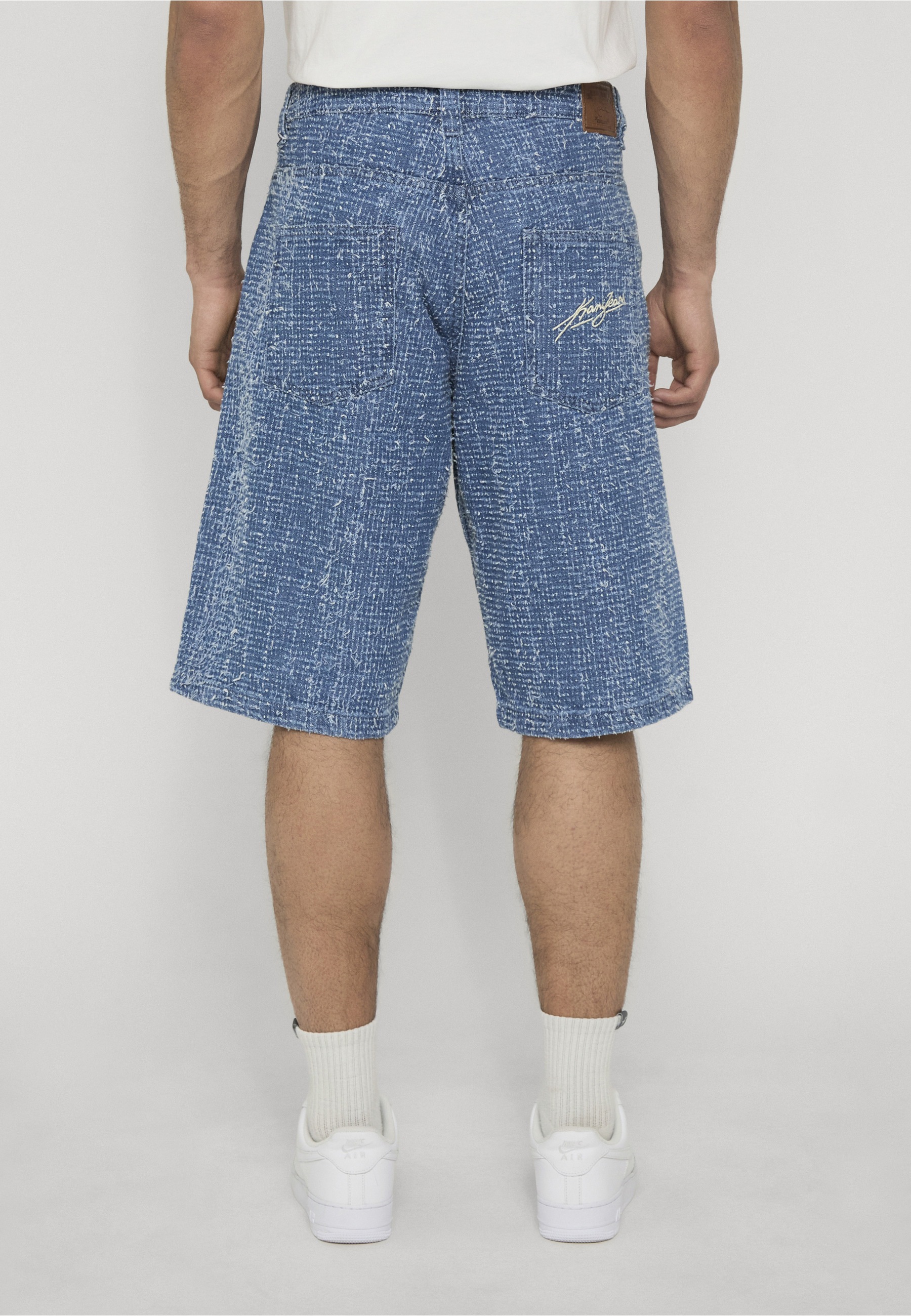 Karl Kani Jeansshorts »Karl Kani Kani Jeans Distressed Denim Jorts«