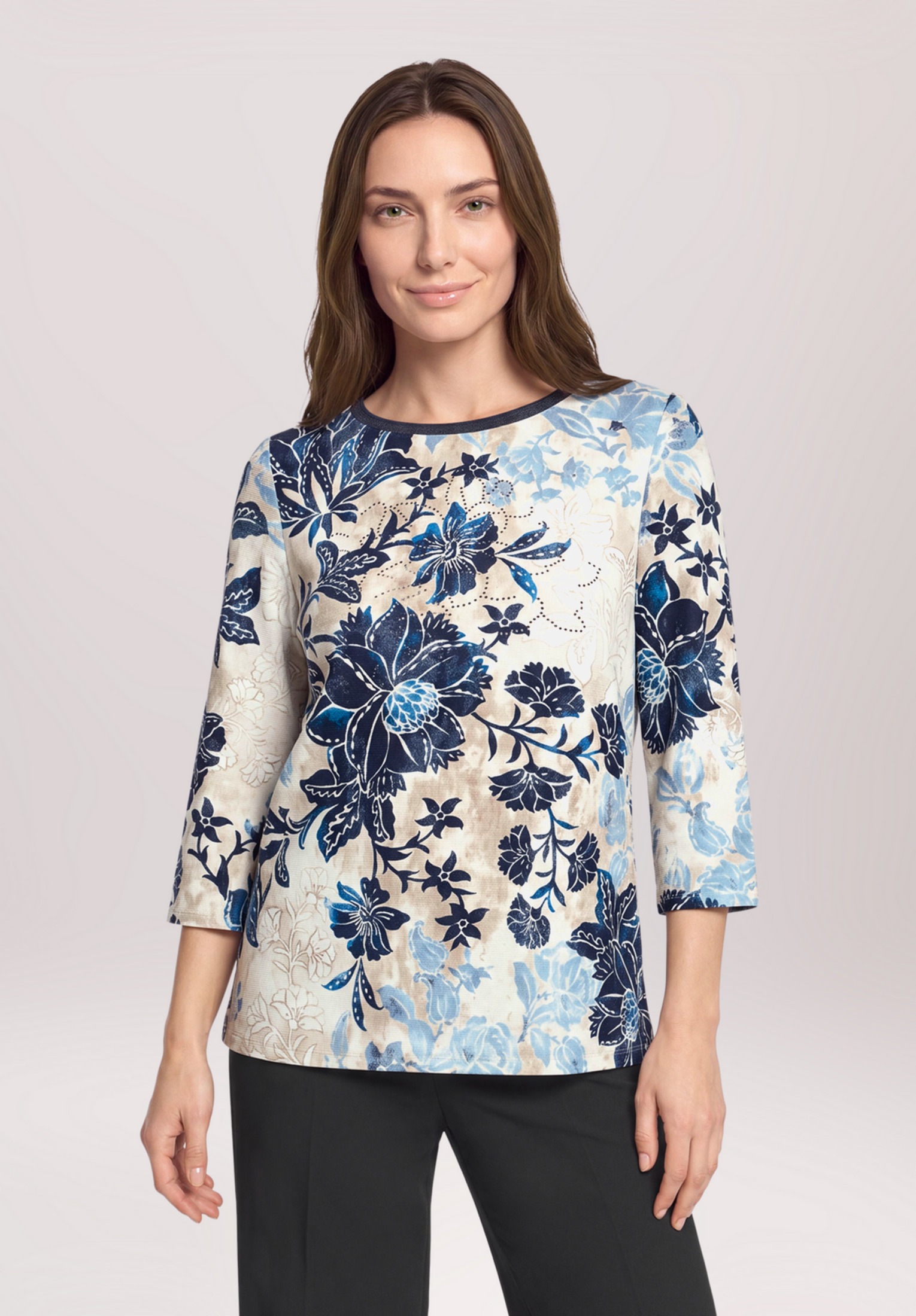 Betty Barclay Sweatshirt »Damen mit Rippenstruktur«
