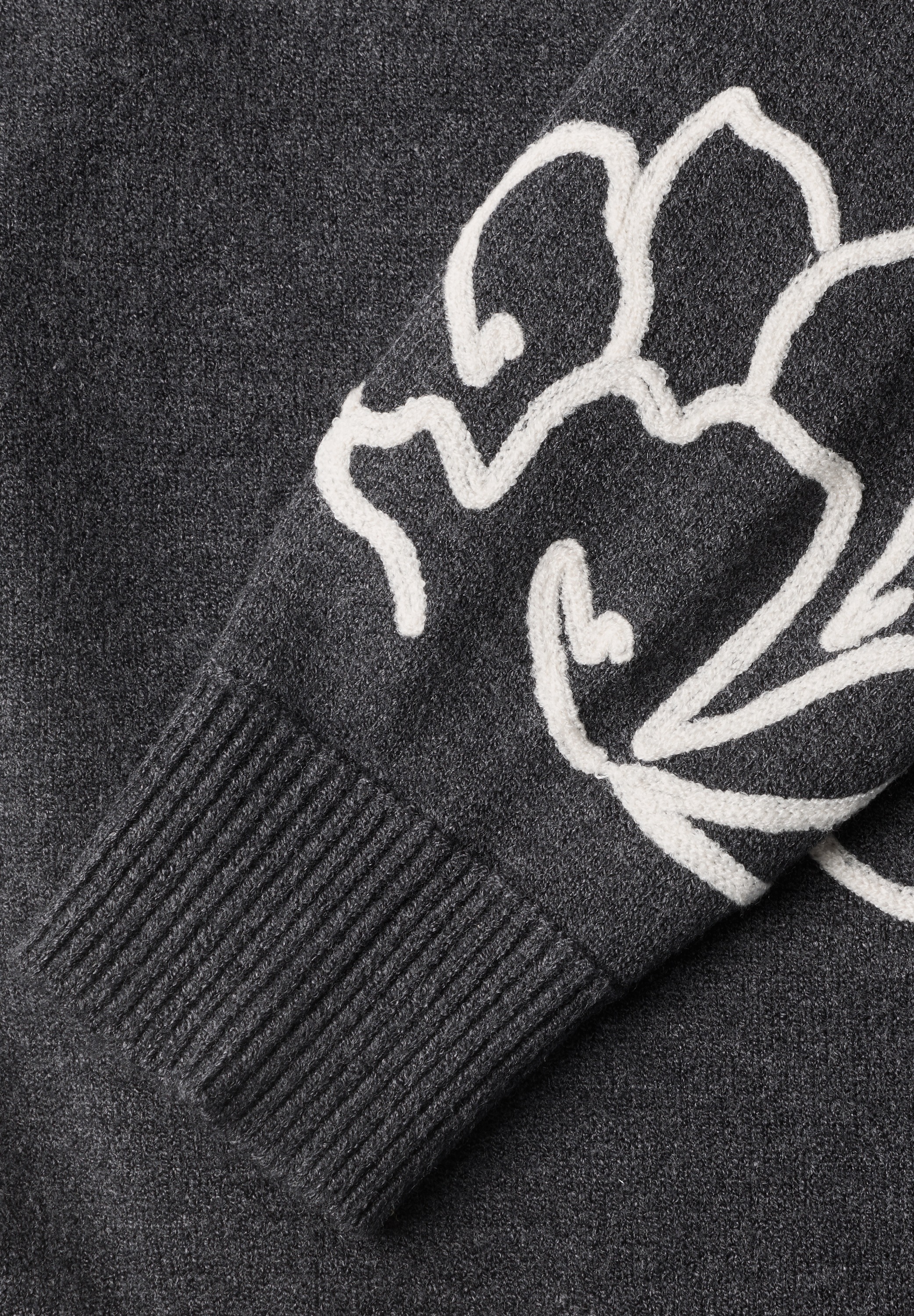 STREET ONE STUDIO Stehkragenpullover aus softem Materialmix