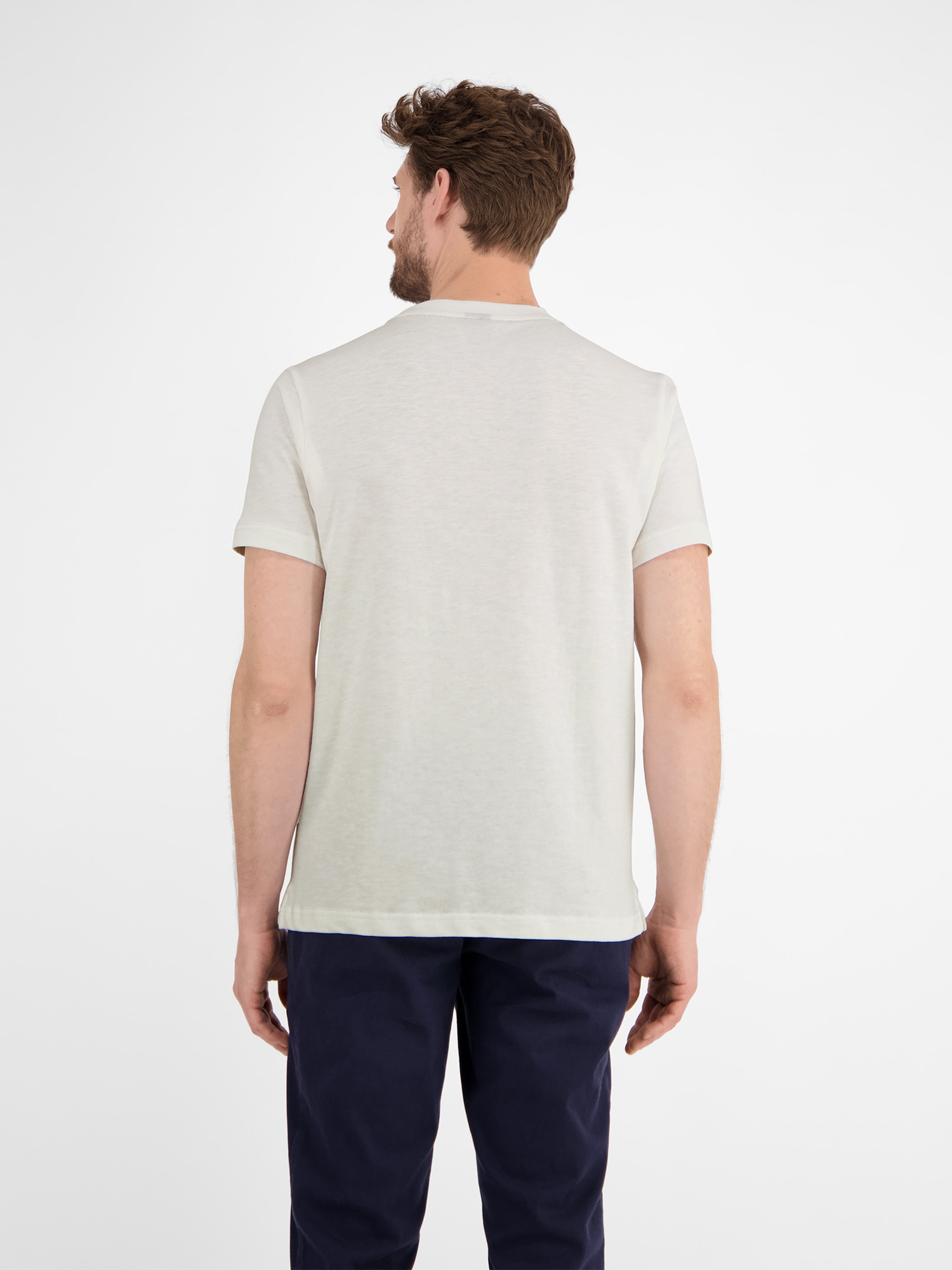 LERROS T-Shirt »Herren Jersey T-Shirt, locker gewebt«