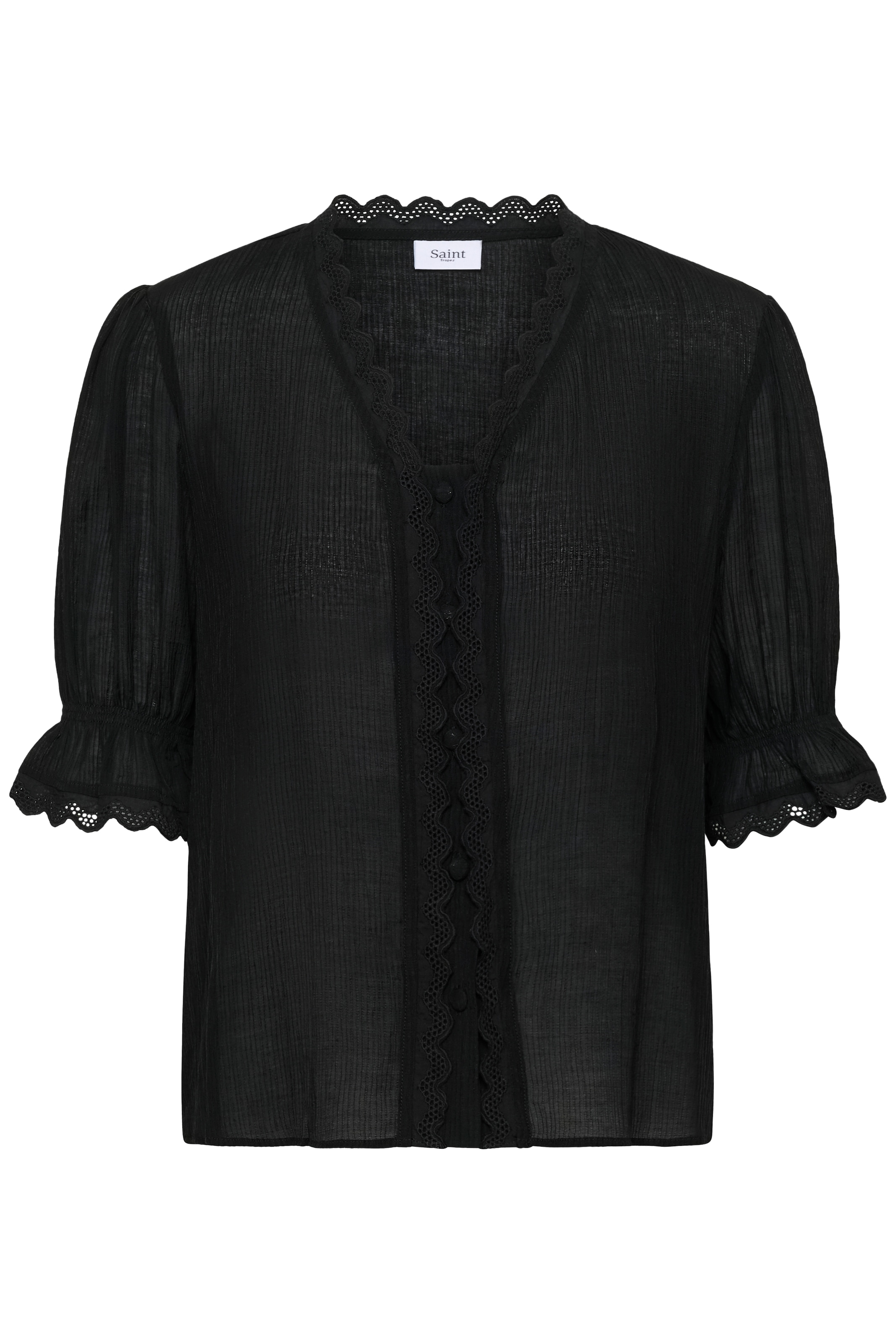 Saint Tropez Kurzarmbluse "KristelSZ Shirt" günstig online kaufen