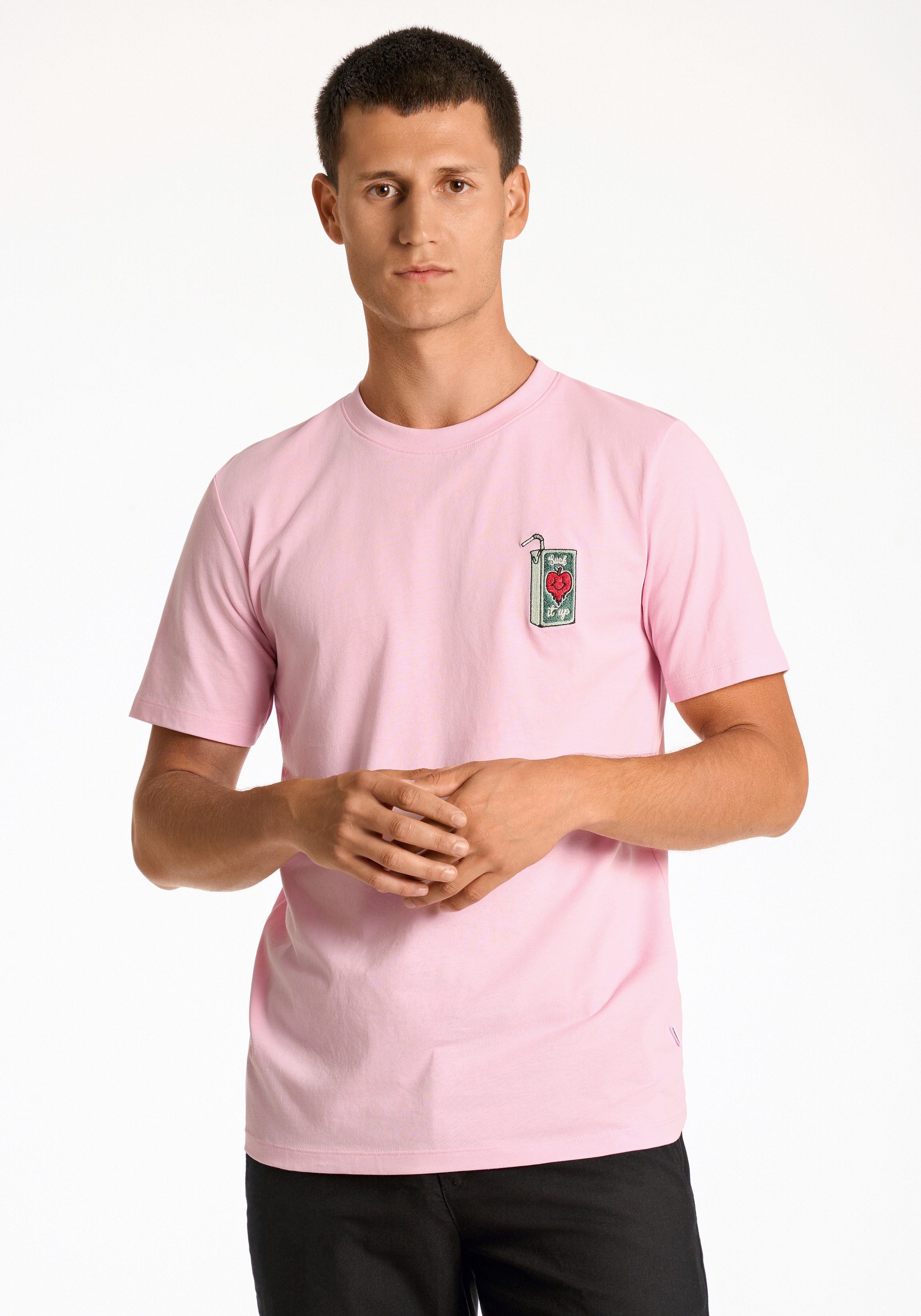 LINDBERGH Kurzarmshirt "T-Shirt (Kurzarm) Relaxed Fit"