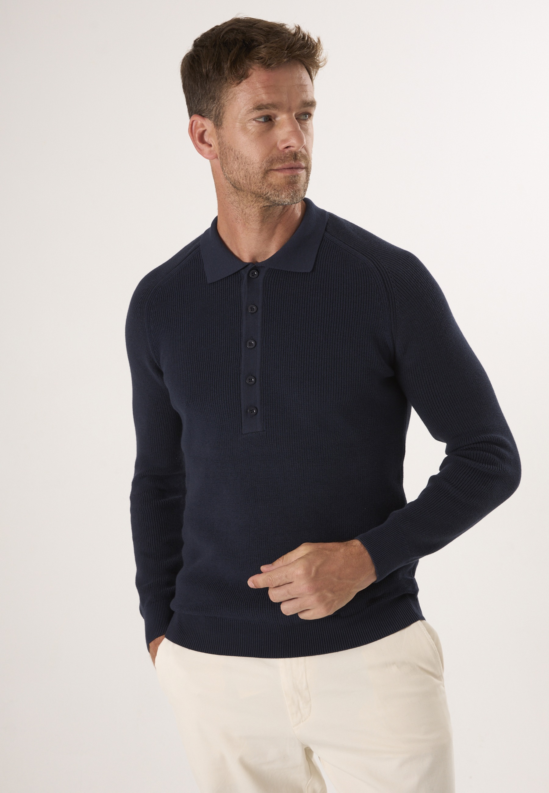 Felix Hardy Polokragenpullover »Pullover mit Rollkragen und Knöpfen«