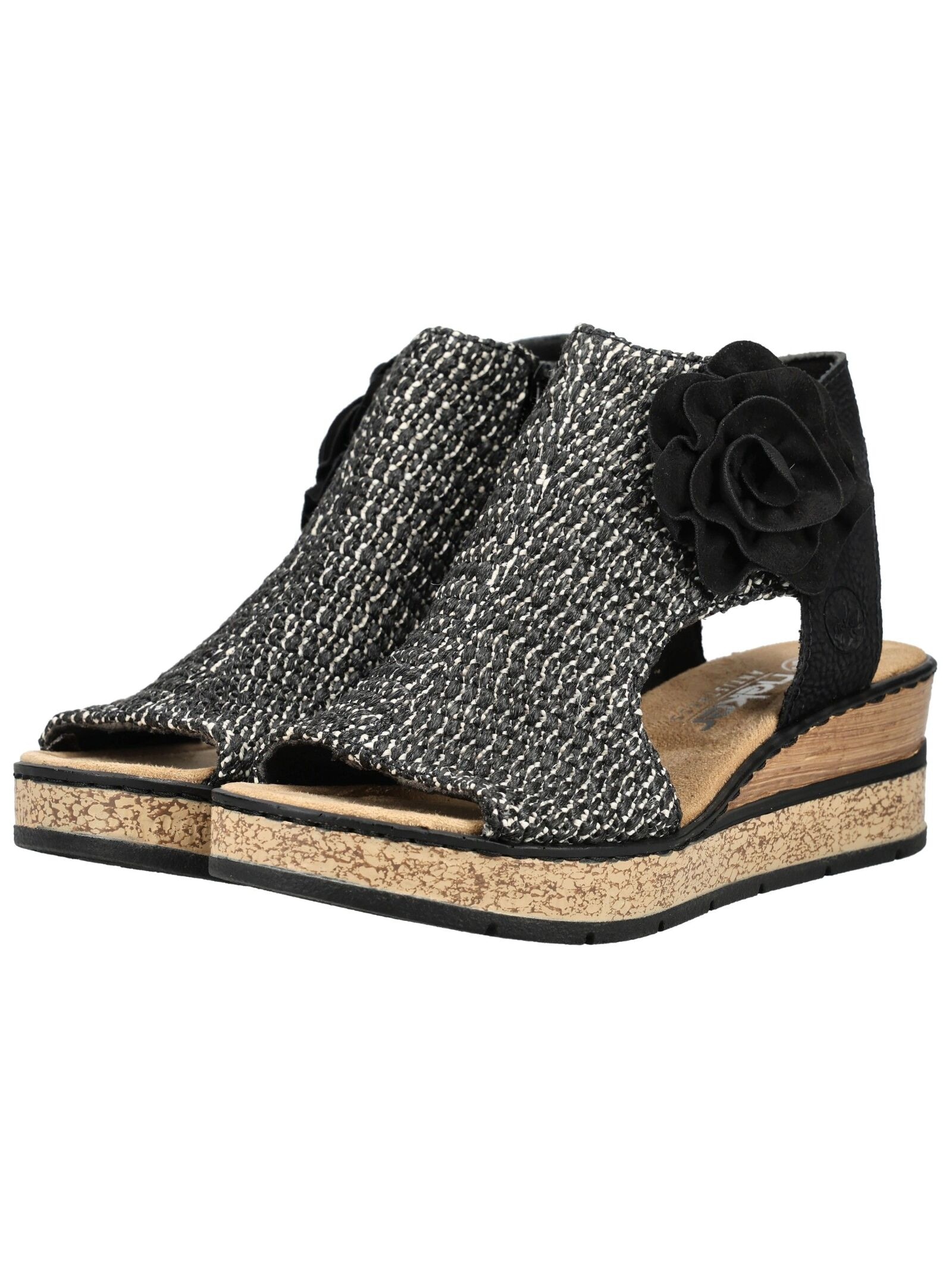 Rieker Keilsandalette »Rieker Sandalen Textil«