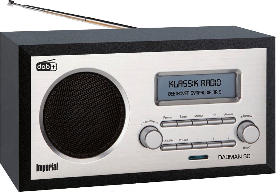 Digitalradio (DAB+) »DABMAN 30«, (Digitalradio (DAB+)-FM-Tuner-UKW mit RDS 5 W)