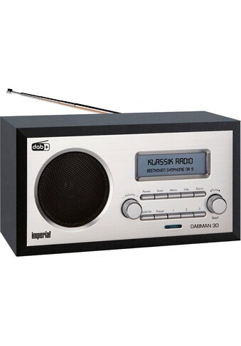 Digitalradio (DAB+) »DABMAN 30«, (Digitalradio (DAB+)-FM-Tuner-UKW mit RDS 5 W)