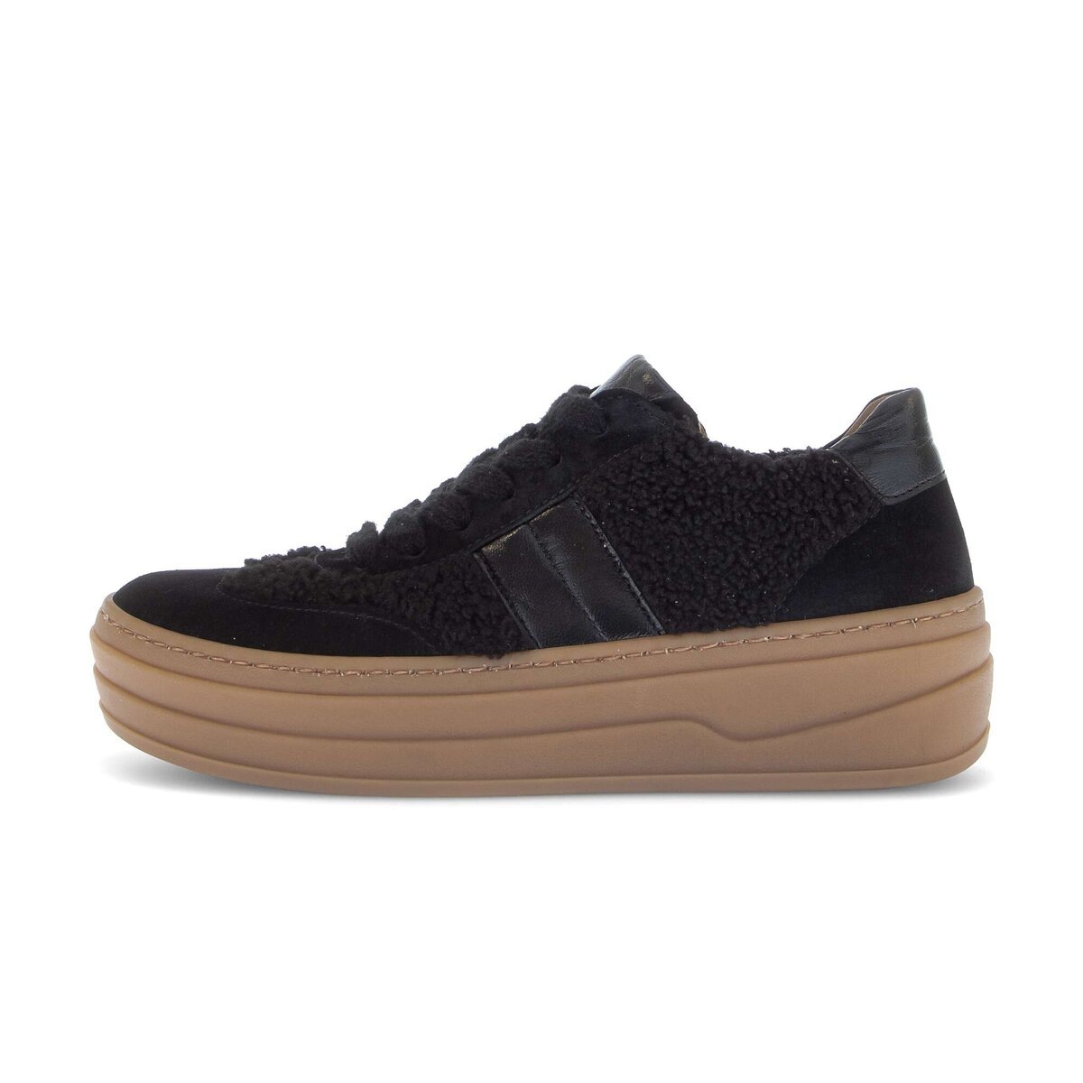 Gabor Sneaker »Sneaker low Materialmix Leder/Lederimitat«