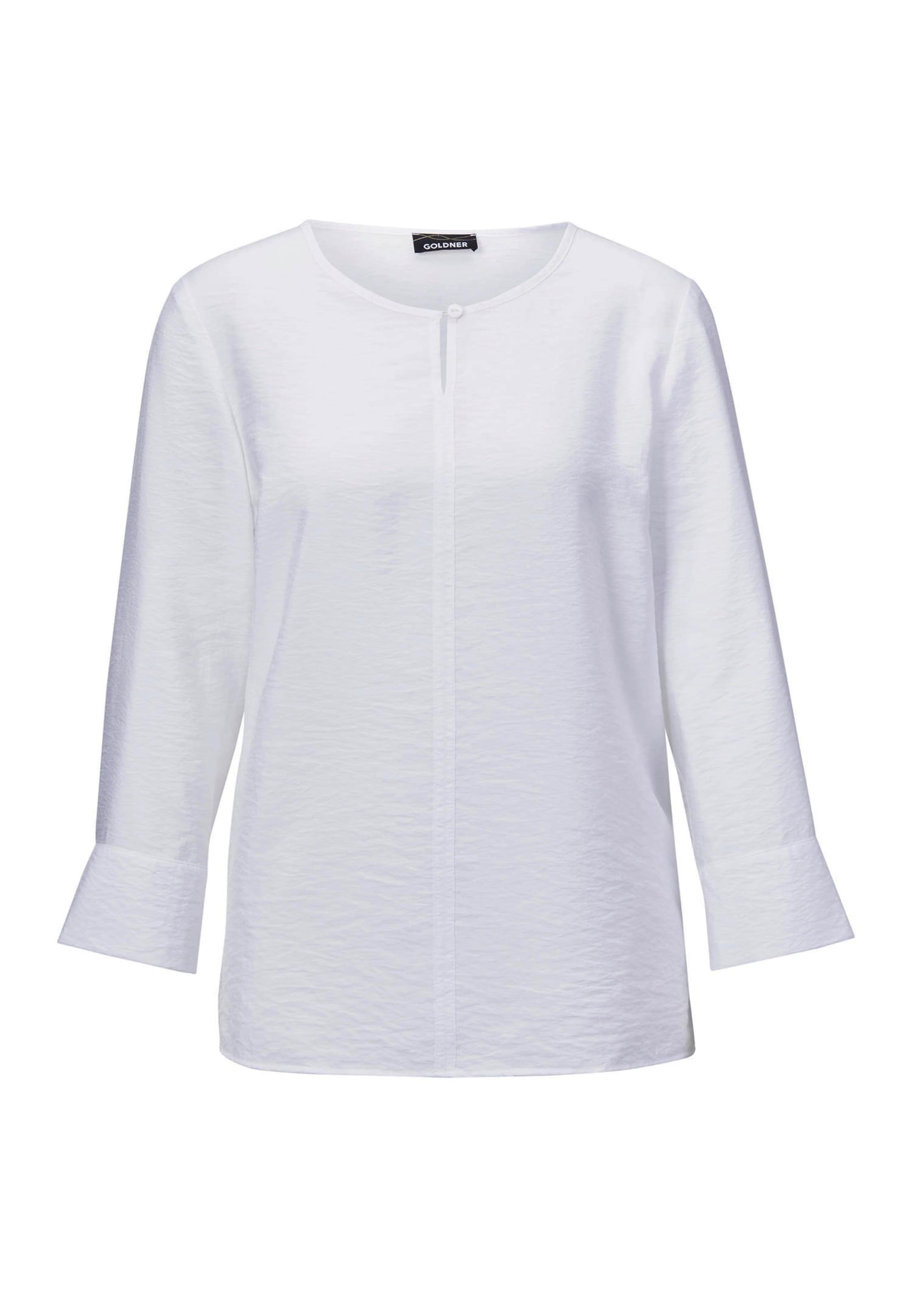 GOLDNER Schlupfbluse "Kurzgröße Elegante Schlupfbluse Damen aus Viskose mit günstig online kaufen
