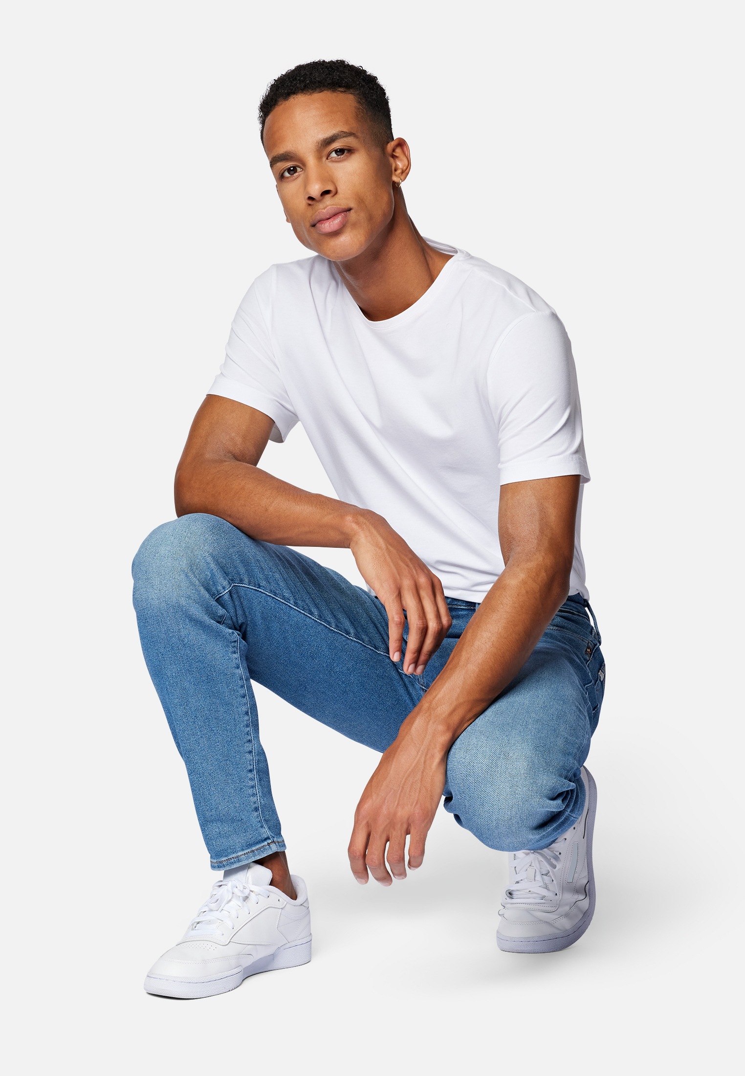 Mavi Tapered-fit-Jeans »CHRIS«, Eng zulaufende Jeans