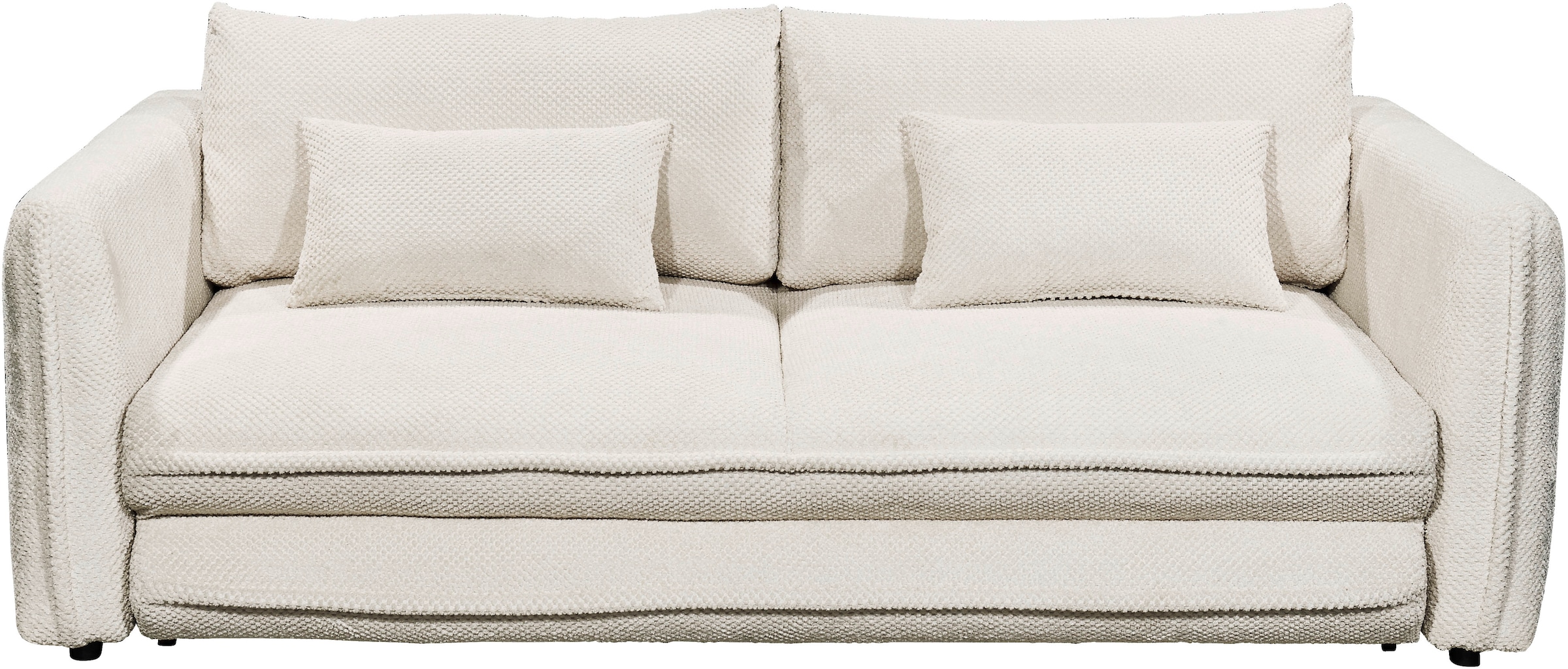 ED EXCITING DESIGN Schlafsofa »Stanley«, mit Bettkasten & 2 Zierkissen