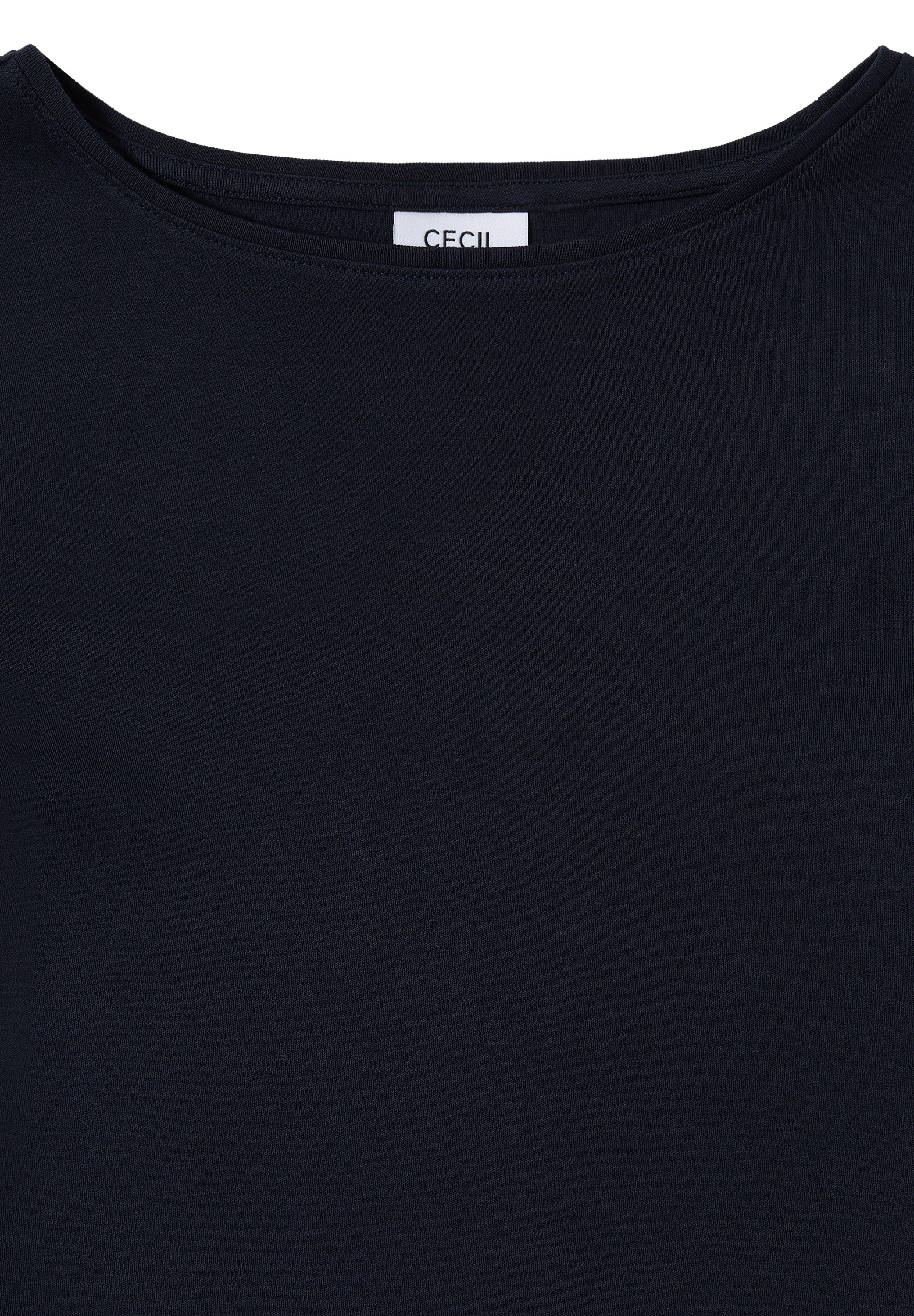 Cecil Langarmshirt aus reiner Baumwolle