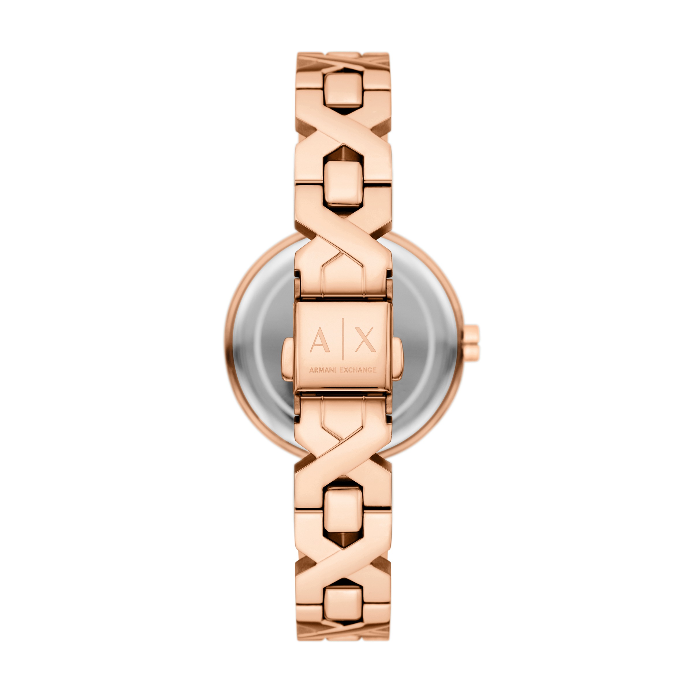 ARMANI EXCHANGE Quarzuhr, Armbanduhr, Damenuhr, Edelstahlarmband, analog