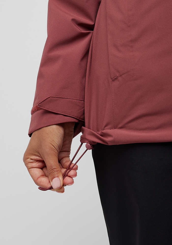 Jack Wolfskin 3-in-1-Funktionsjacke »ROTWAND 3IN1 JKT W«, mit Kapuze