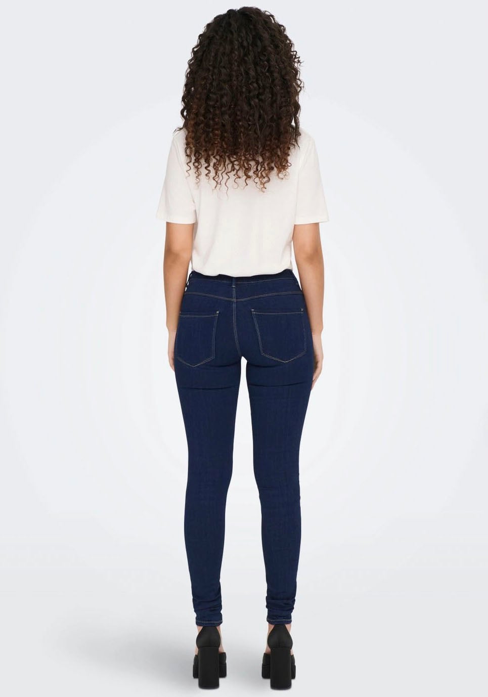 ONLY Skinny-fit-Jeans »ONLRAIN LIFE REG SKINNY DNM«