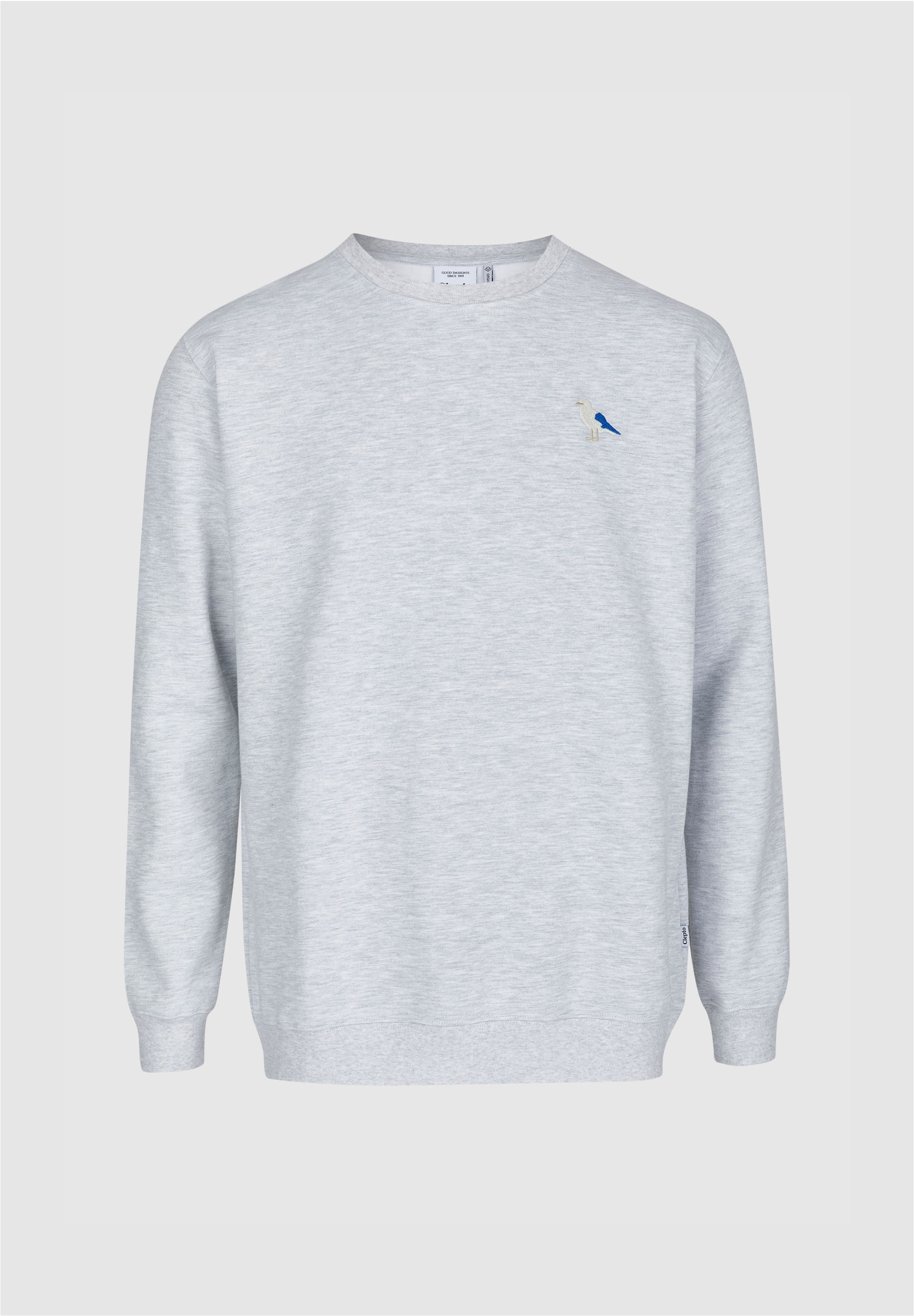 Cleptomanicx Sweatshirt »Embro Gull«, mit kleiner Möwen-Stickerei